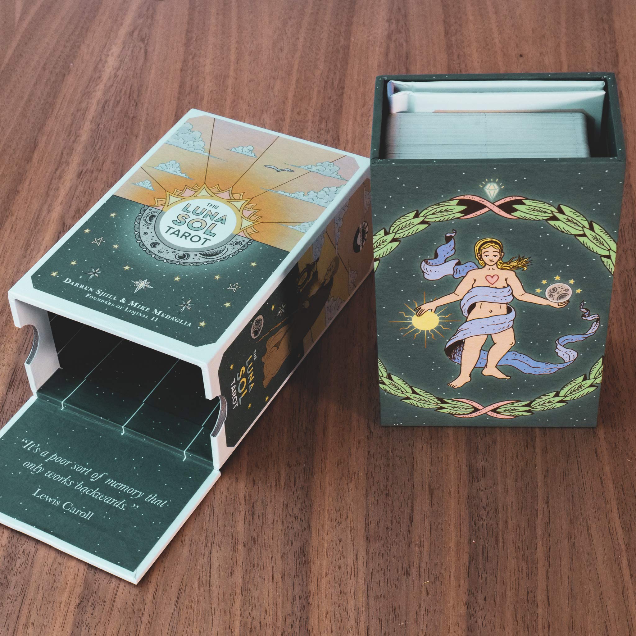 The Luna Sol Tarot,Used