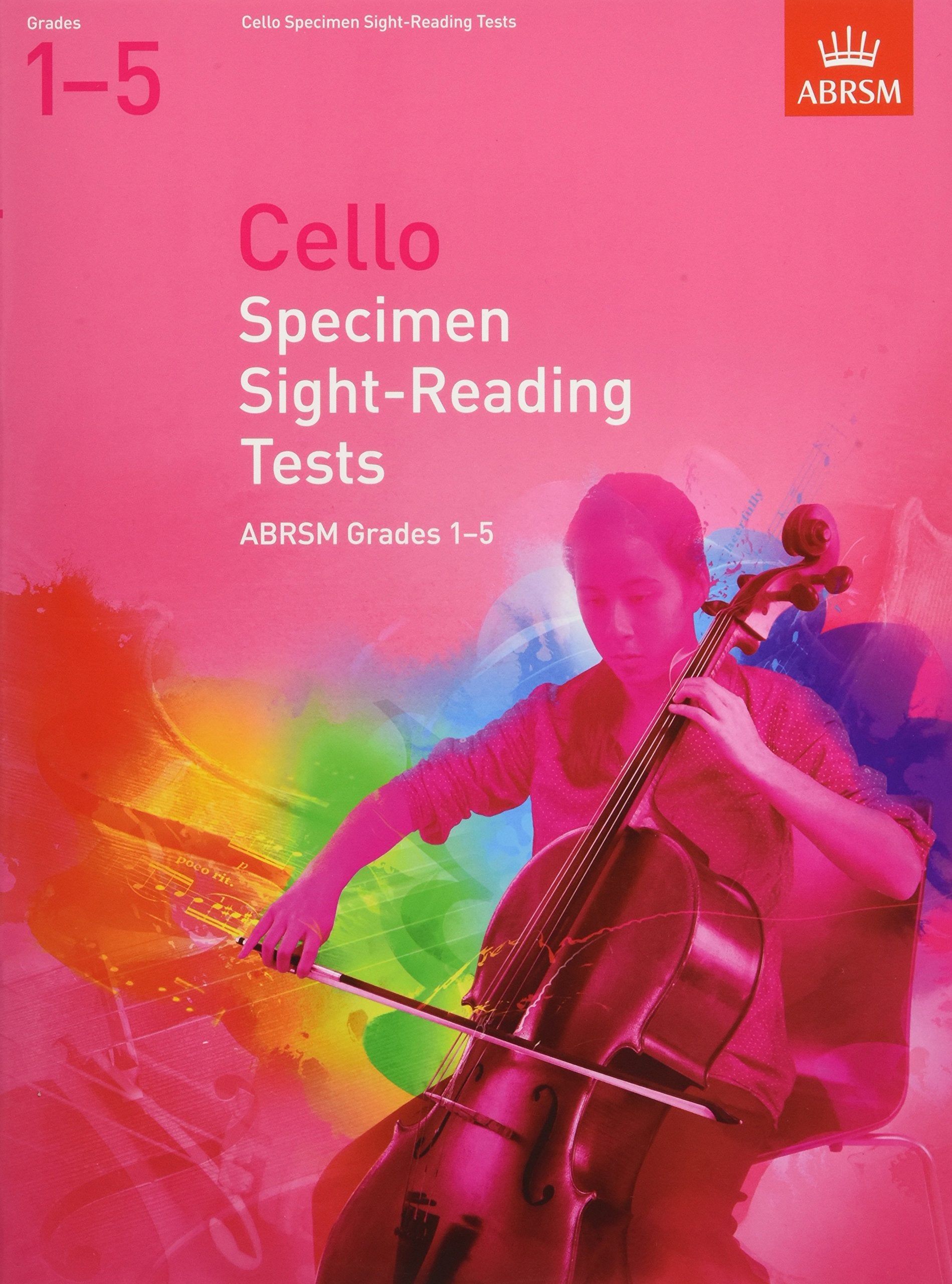 Cello Specimen Sight Reading Tests 15,Used