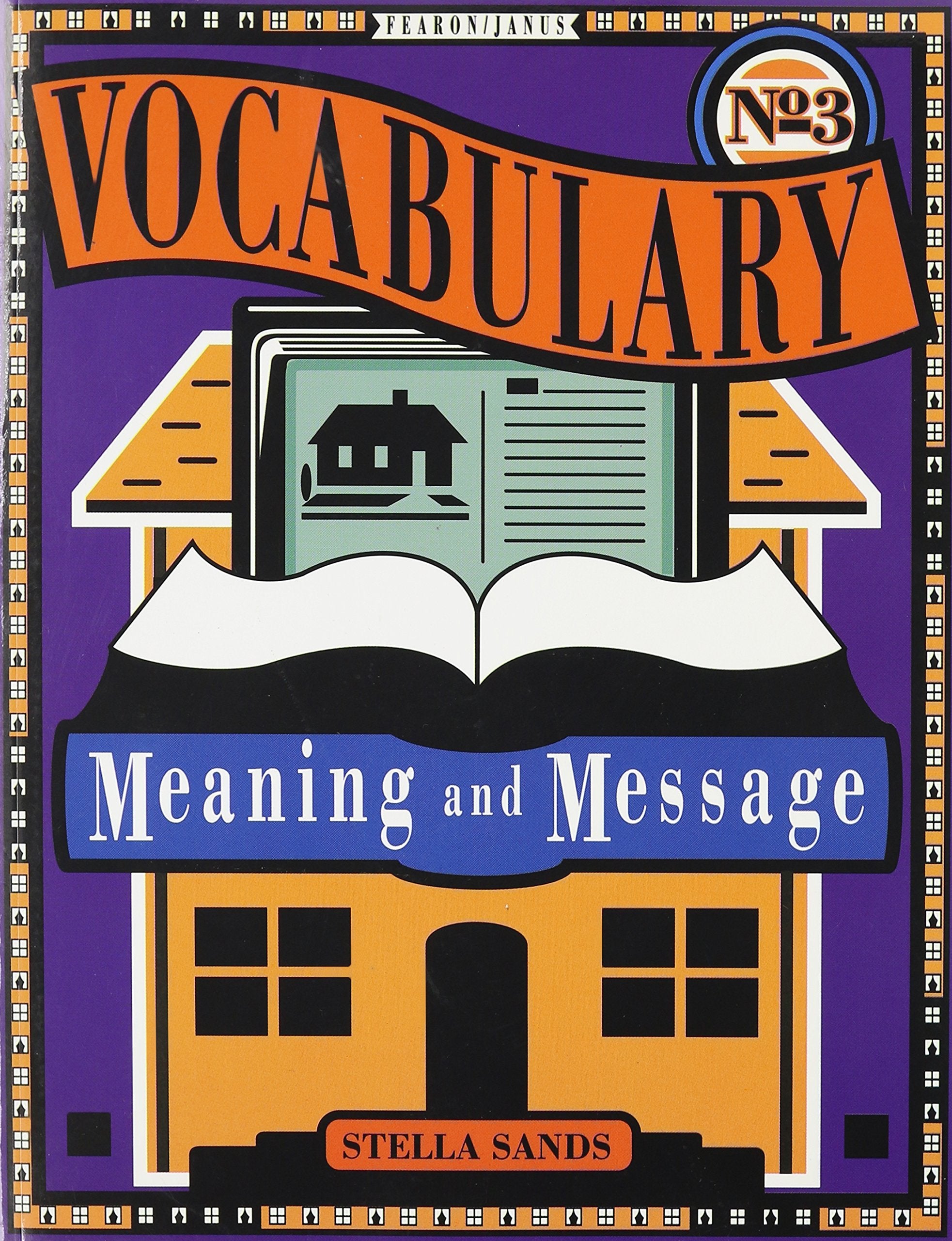 Vocabulary: Meaning and Message No 3,Used
