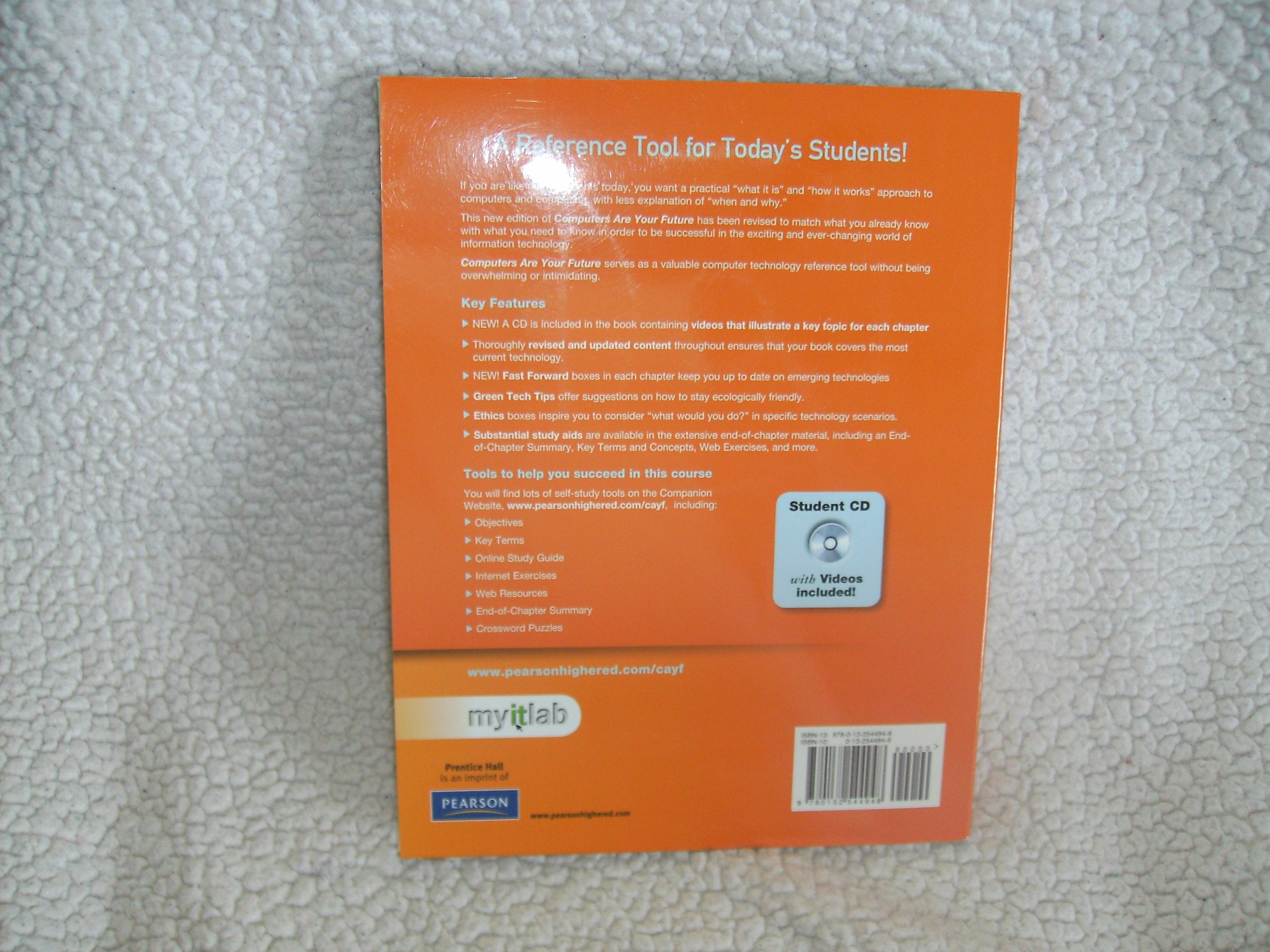 Computers Are Your Future, Introductory (12th Edition),Used