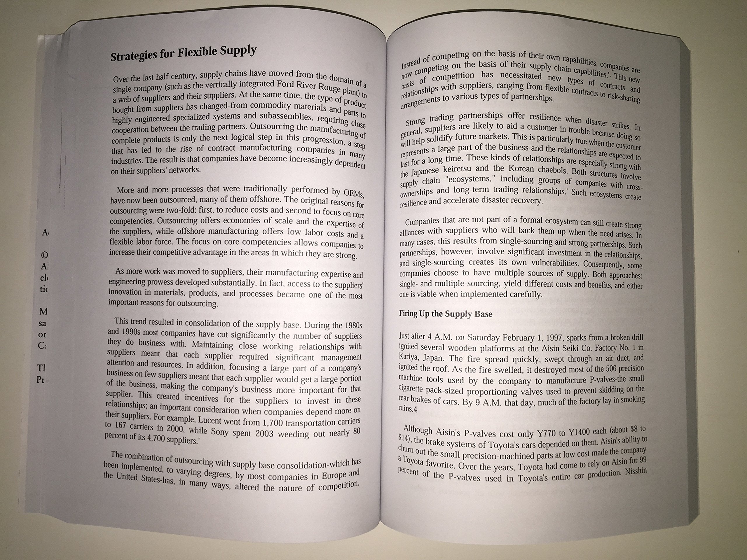 The Resilient Enterprise: Overcoming Vulnerability For Competitive Advantage,Used