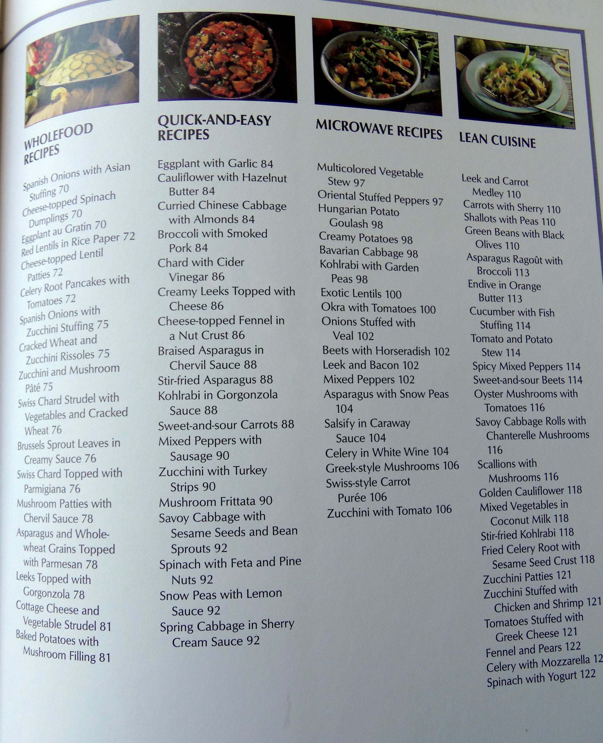 Feast of Good Cooking  Versatile Vegetables,Used