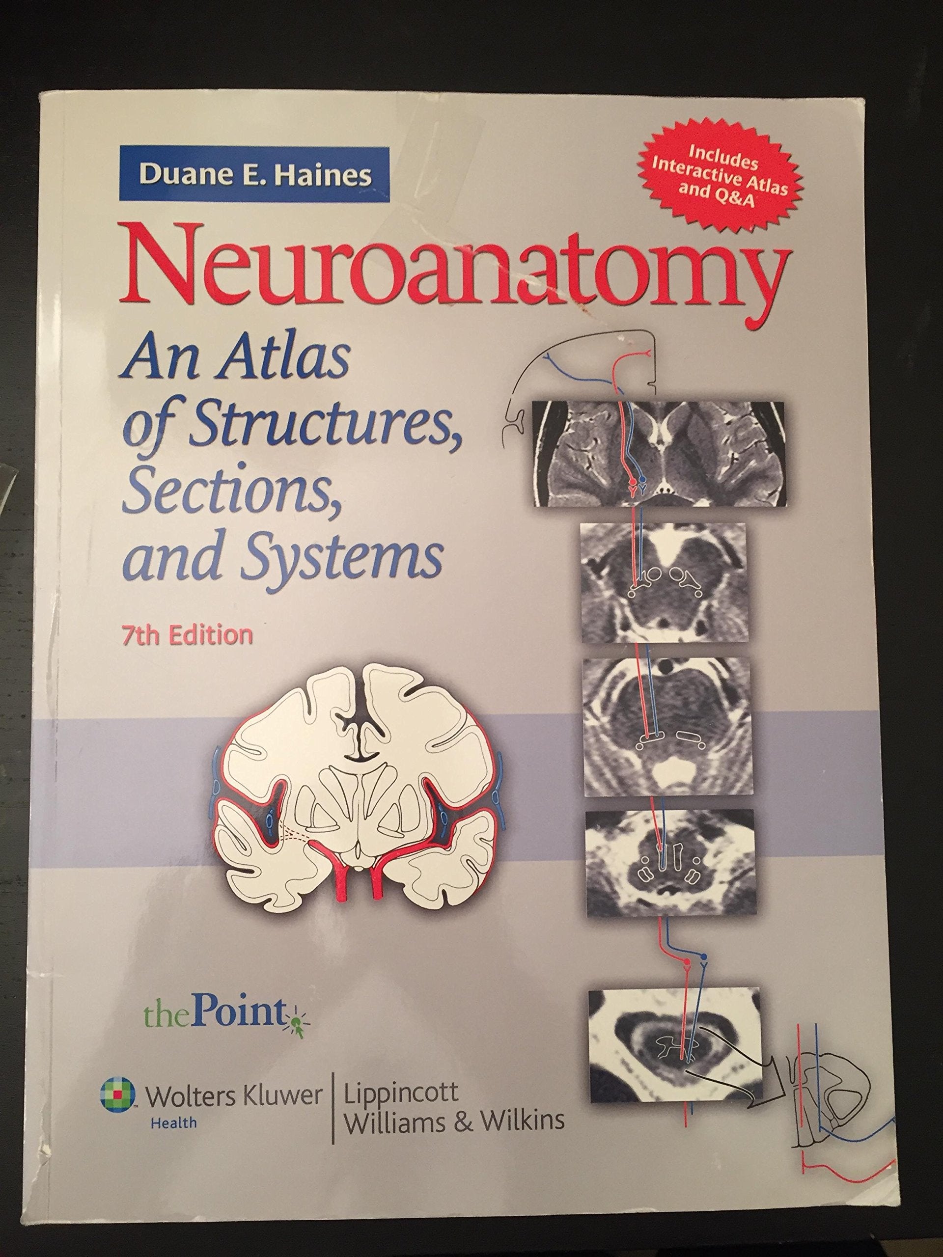 Neuroanatomy: An Atlas Of Structures, Sections, And Systems (Neuroanatomy: An Atlas Of Strutures, Sections, And Systems (Haines),Used