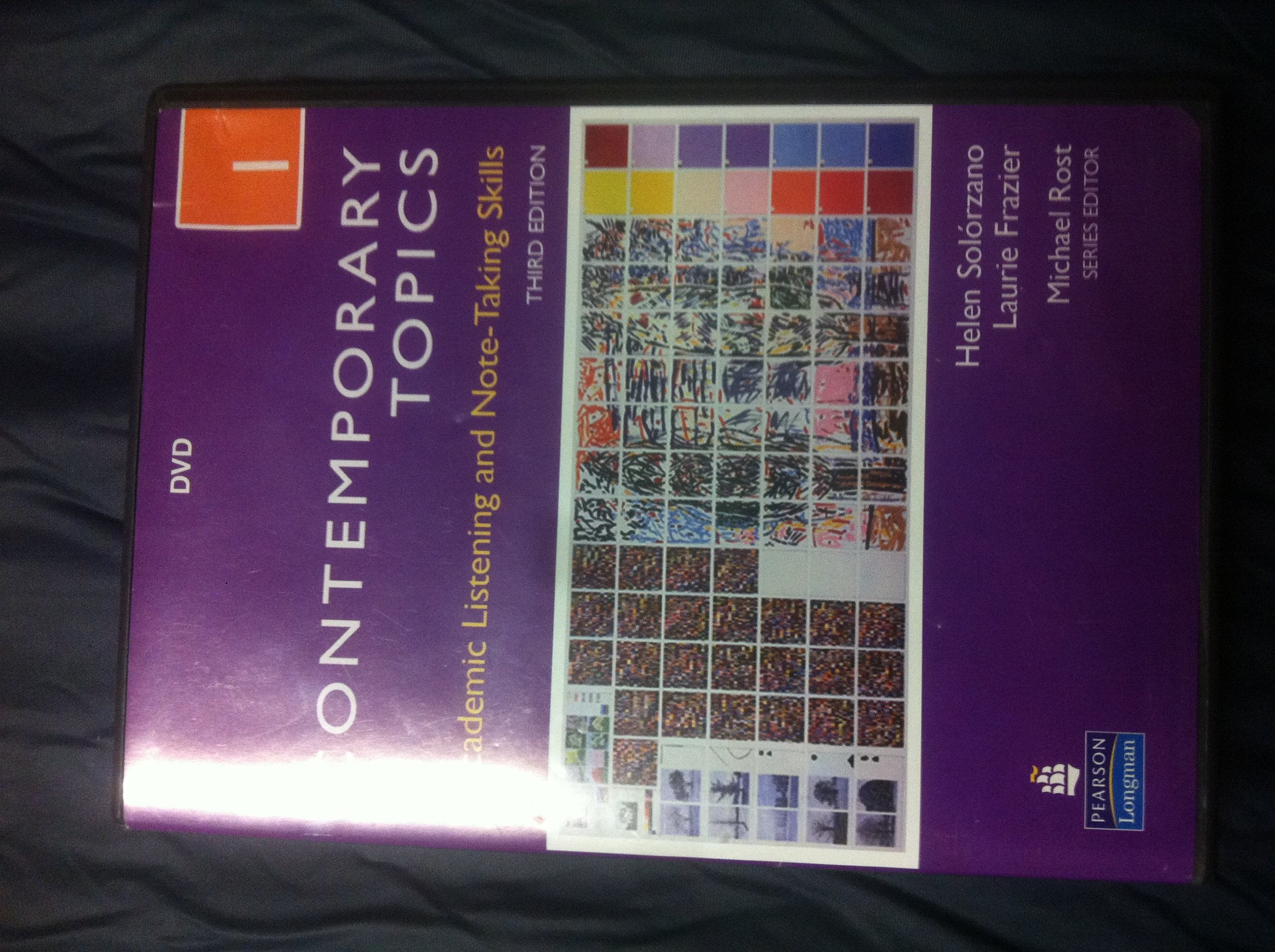Contemporary Topics 1: Academic Listening and NoteTaking Skills, 3rd Edition,Used