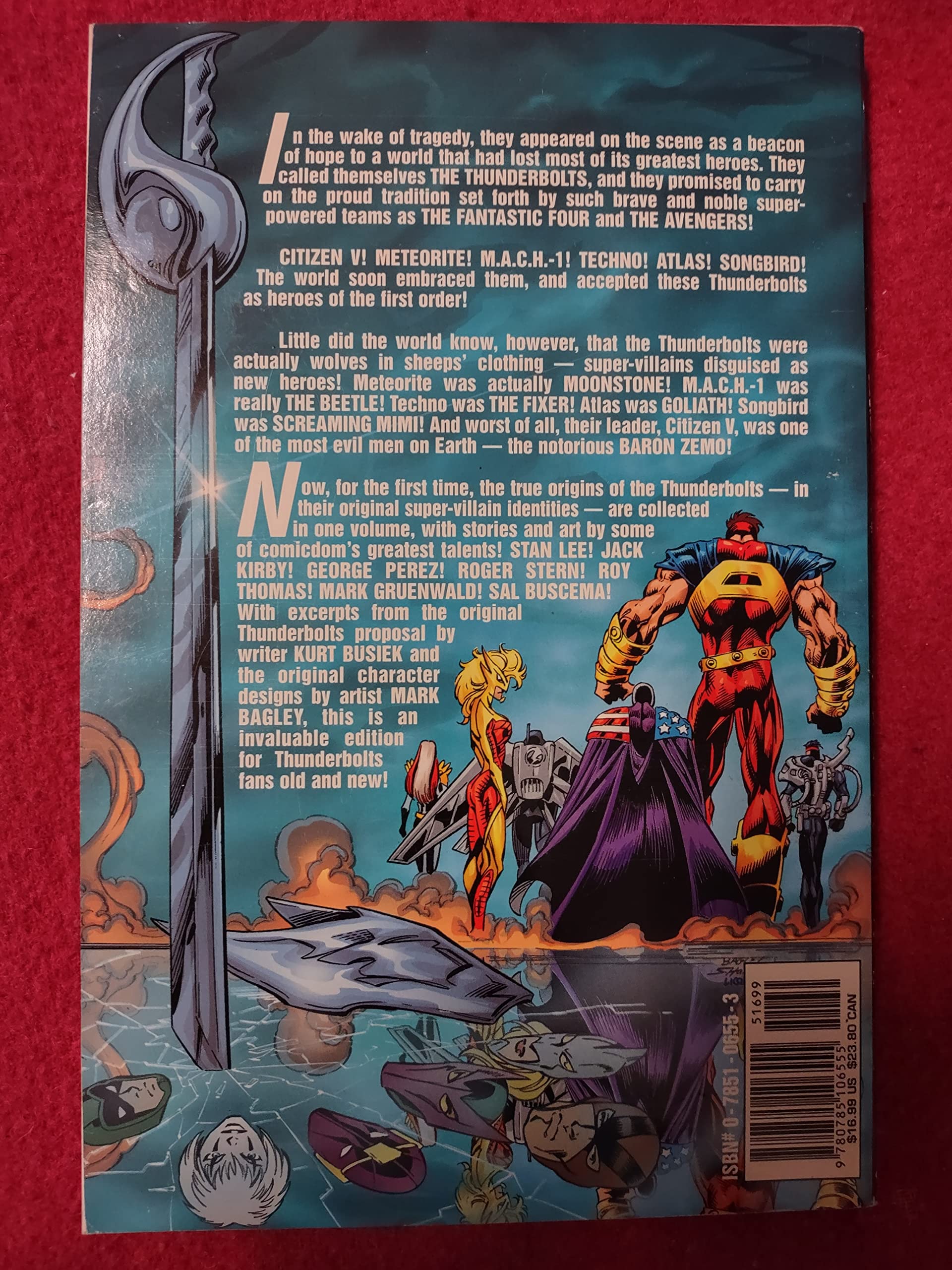 Thunderbolts: Marvel's Most Wanted,Used