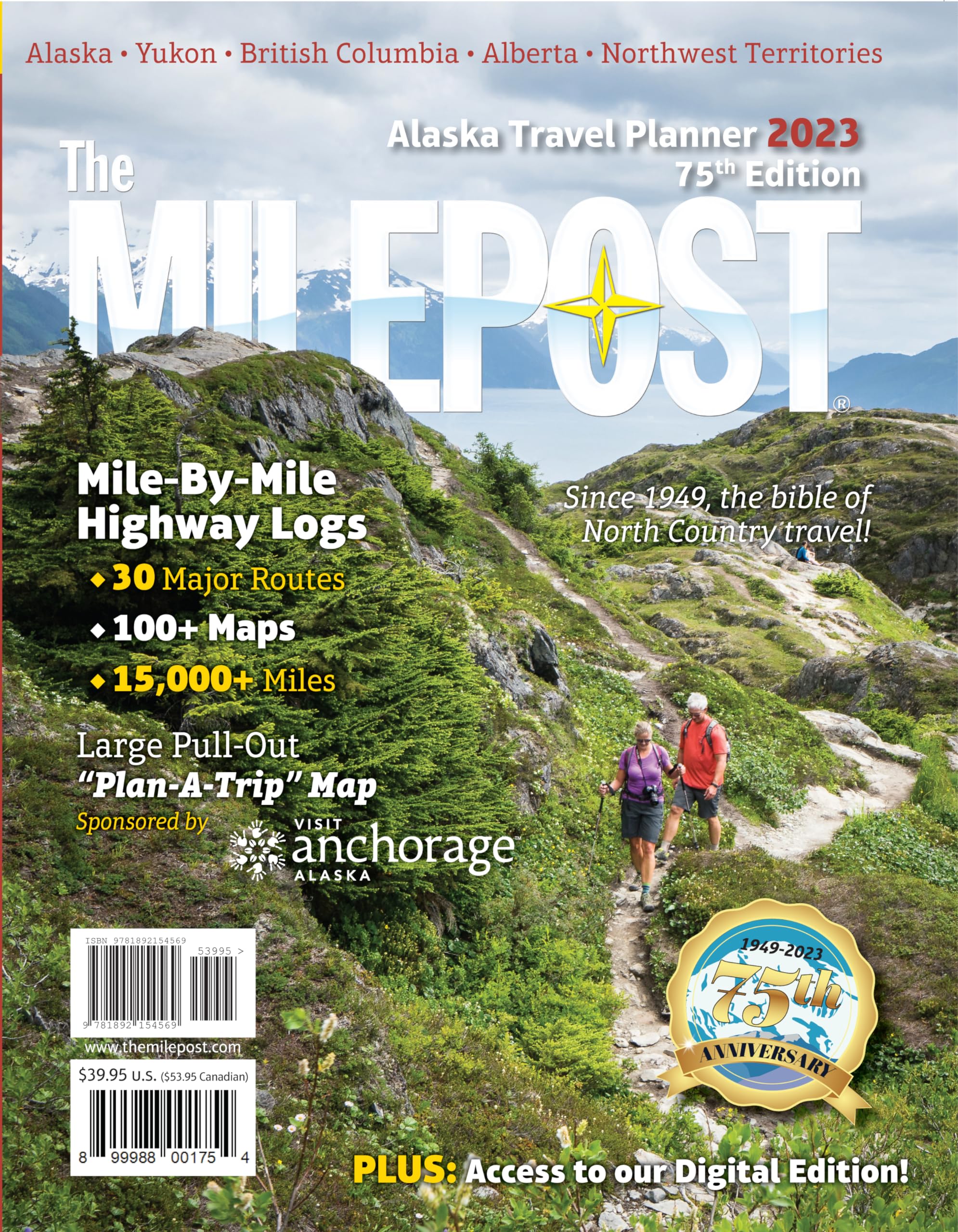 The Milepost 2023: Alaska Travel Planner,Used