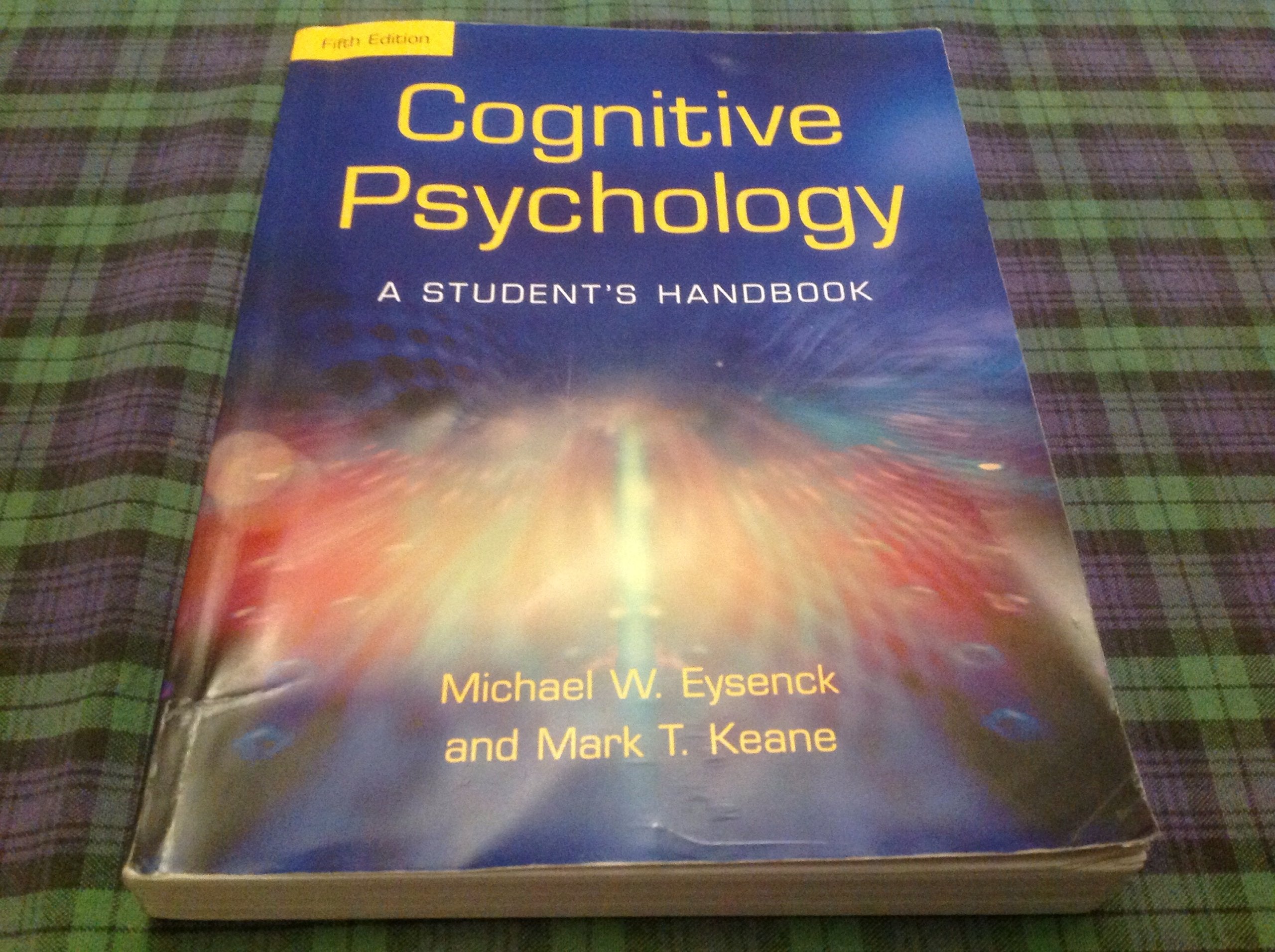 Cognitive Psychology: A Student's Handbook 5th Edition,Used