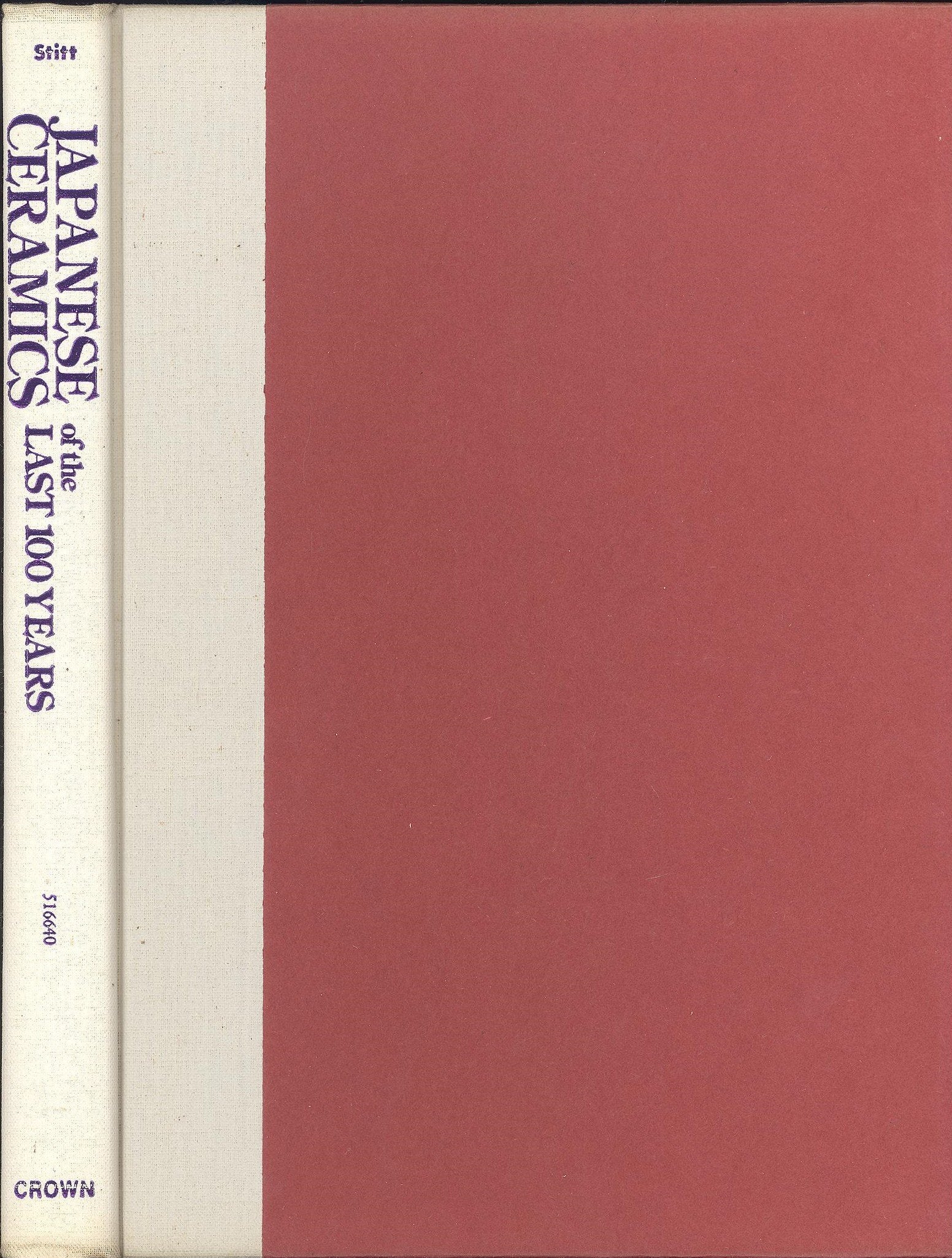 Japanese Ceramics of the Last 100 Years,Used