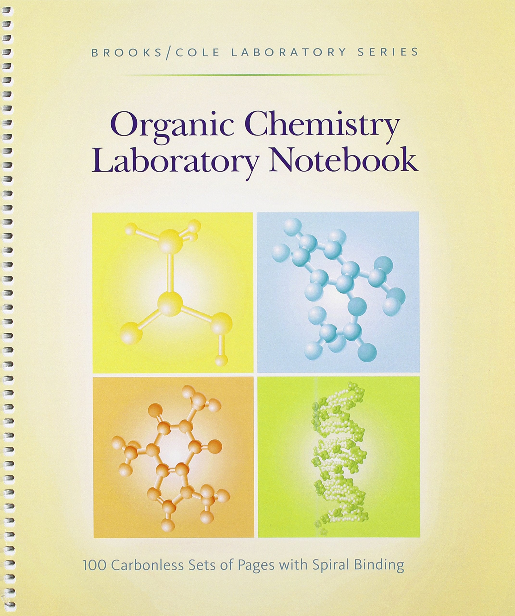 Organic Chemistry Laboratory Notebook (Brroks/Cole Laboratory Series),Used
