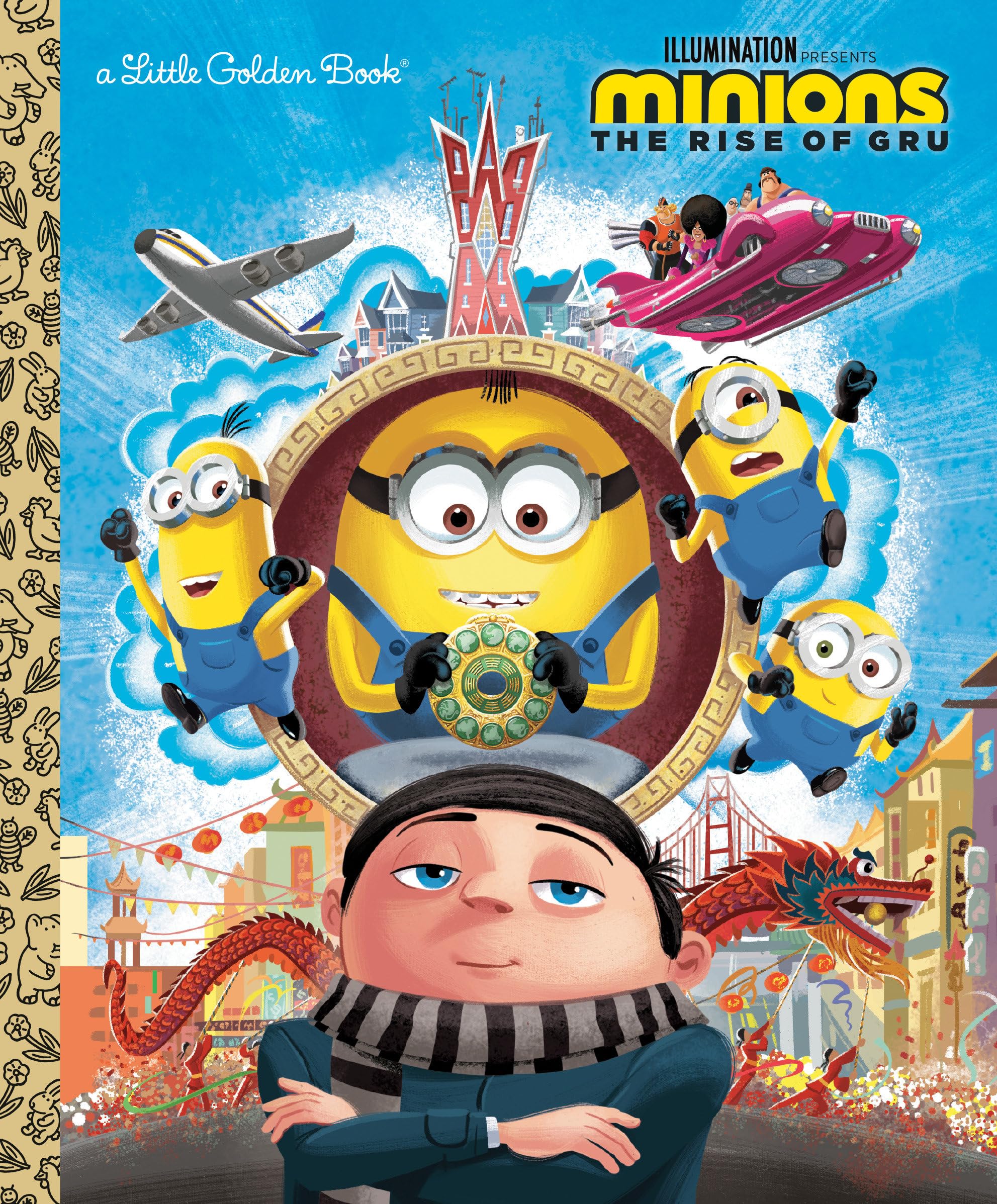 Minions: The Rise of Gru Little Golden Book,Used
