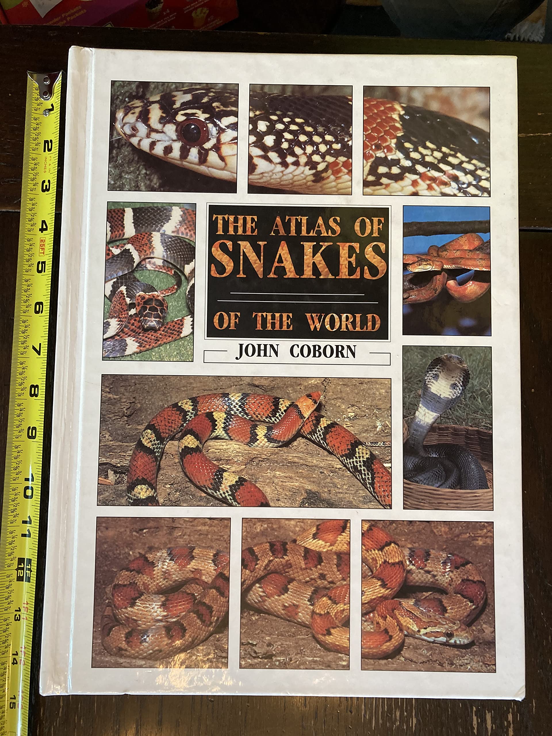 The Atlas of Snakes of the World,Used