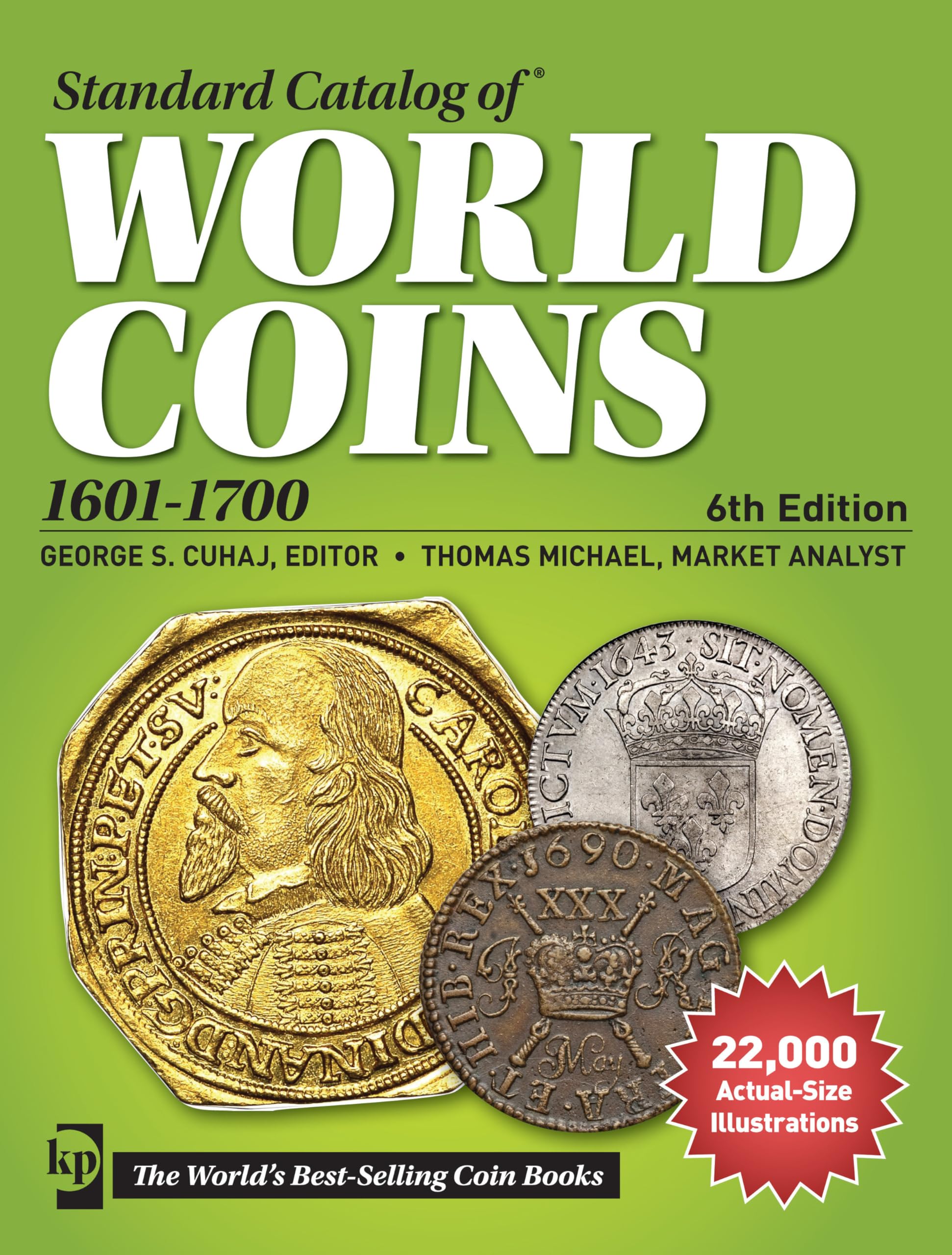Standard Catalog of World Coins, 16011700,Used