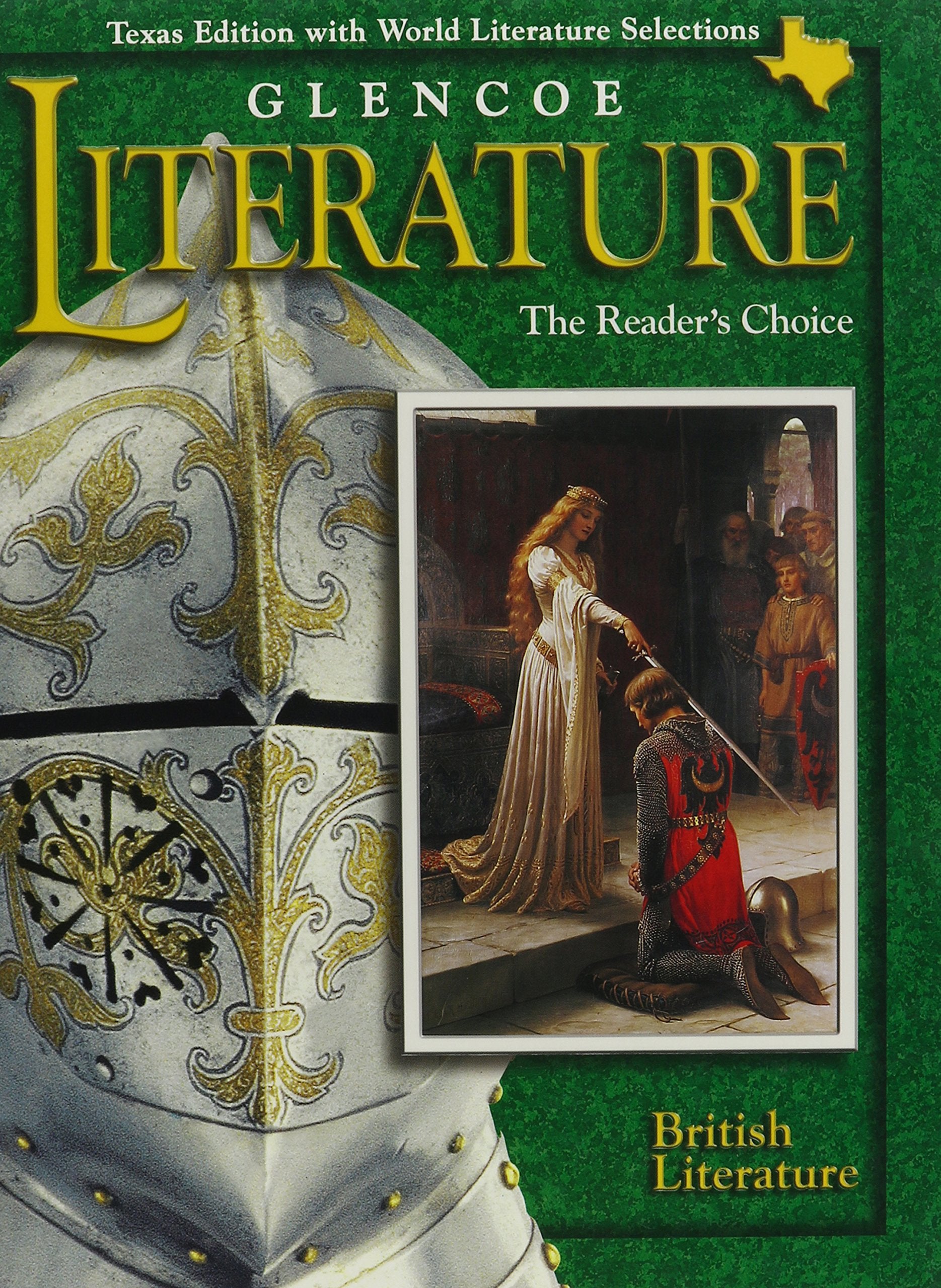 Glencoe Literature: British Literature Texas Edition: The Reader's Choice,Used