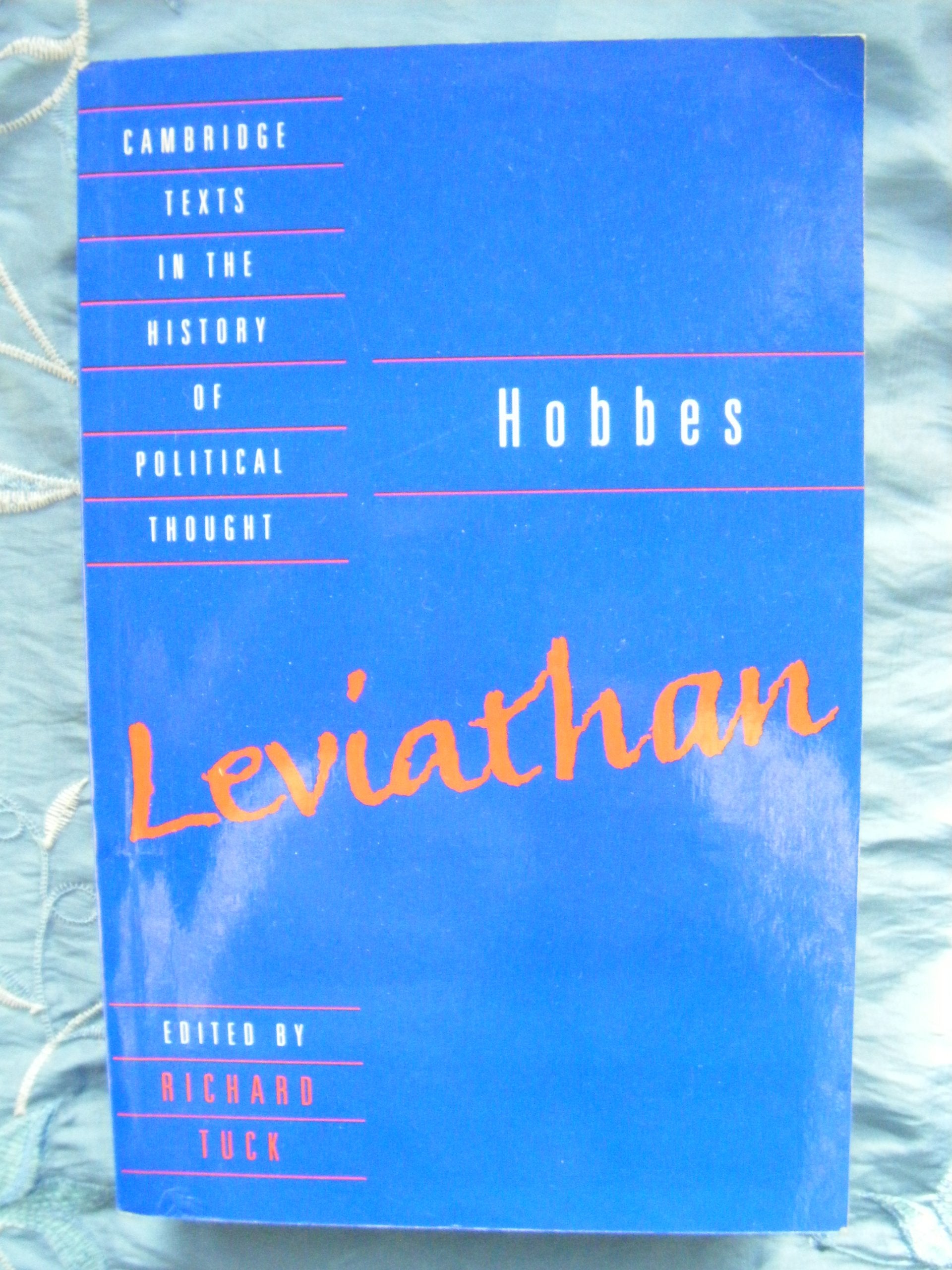 Hobbes: Leviathan (Cambridge Texts in the History of Political Thought),Used