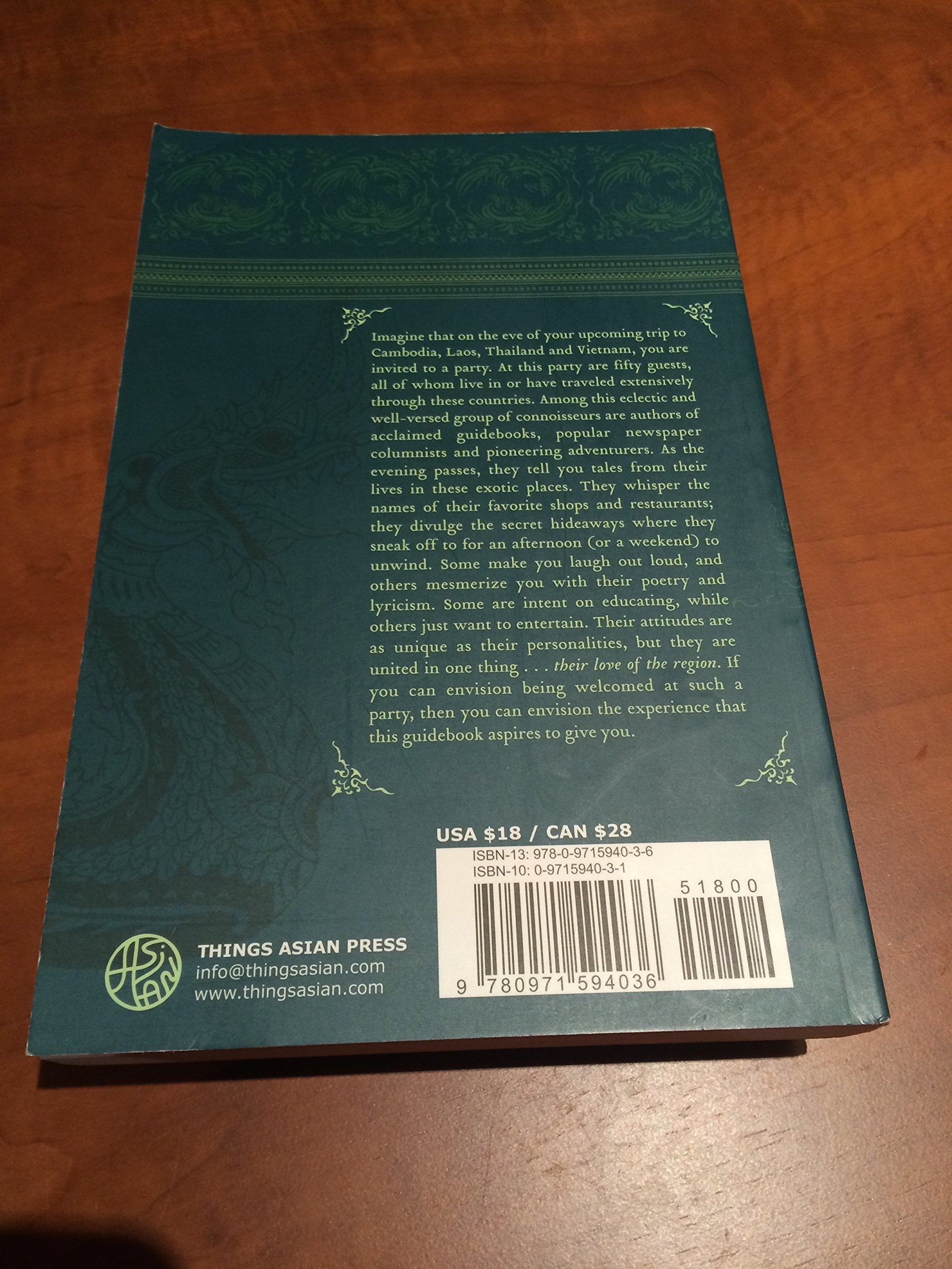 To Asia With Love: A Connoisseurs Guide to Cambodia, Laos, Thailand, and Vietnam,Used