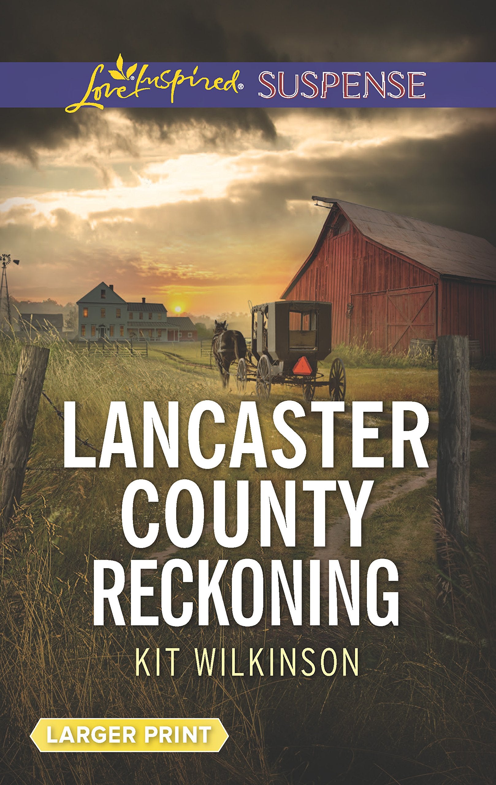 Lancaster County Reckoning (Love Inspired Suspense),Used