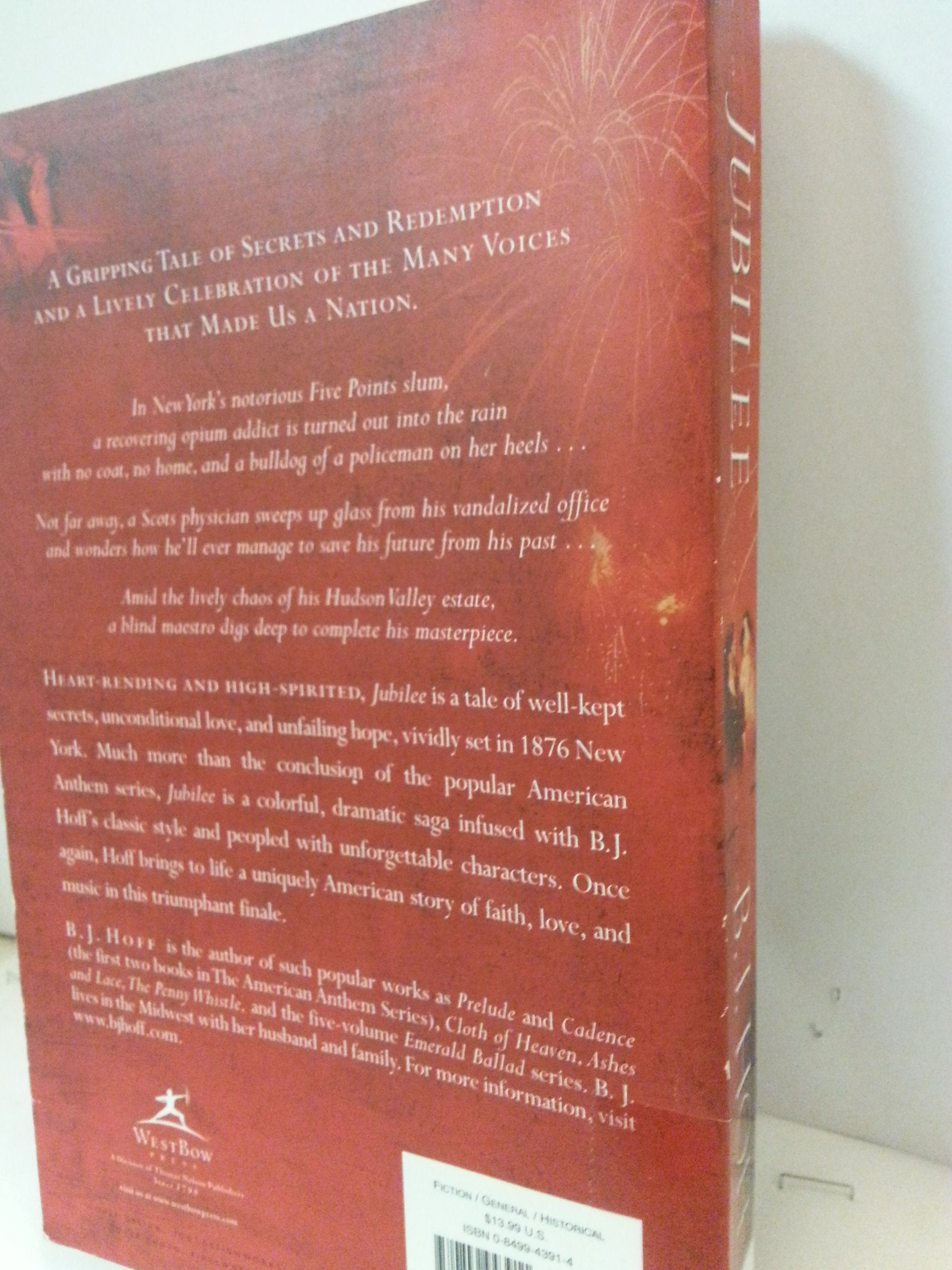 Jubilee (The American Anthem Trilogy, Book 3),Used