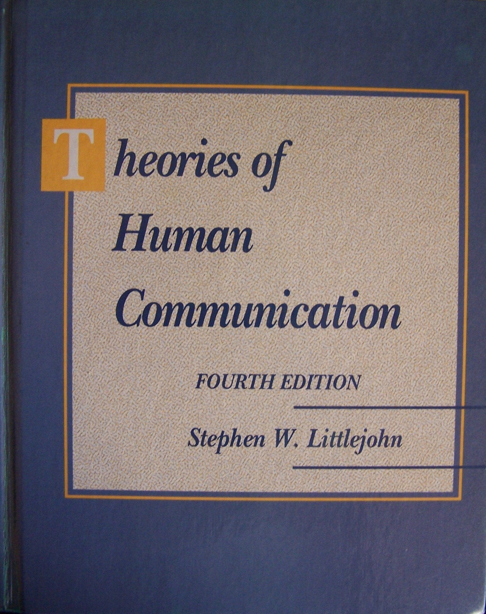Theories of Human Communication,Used