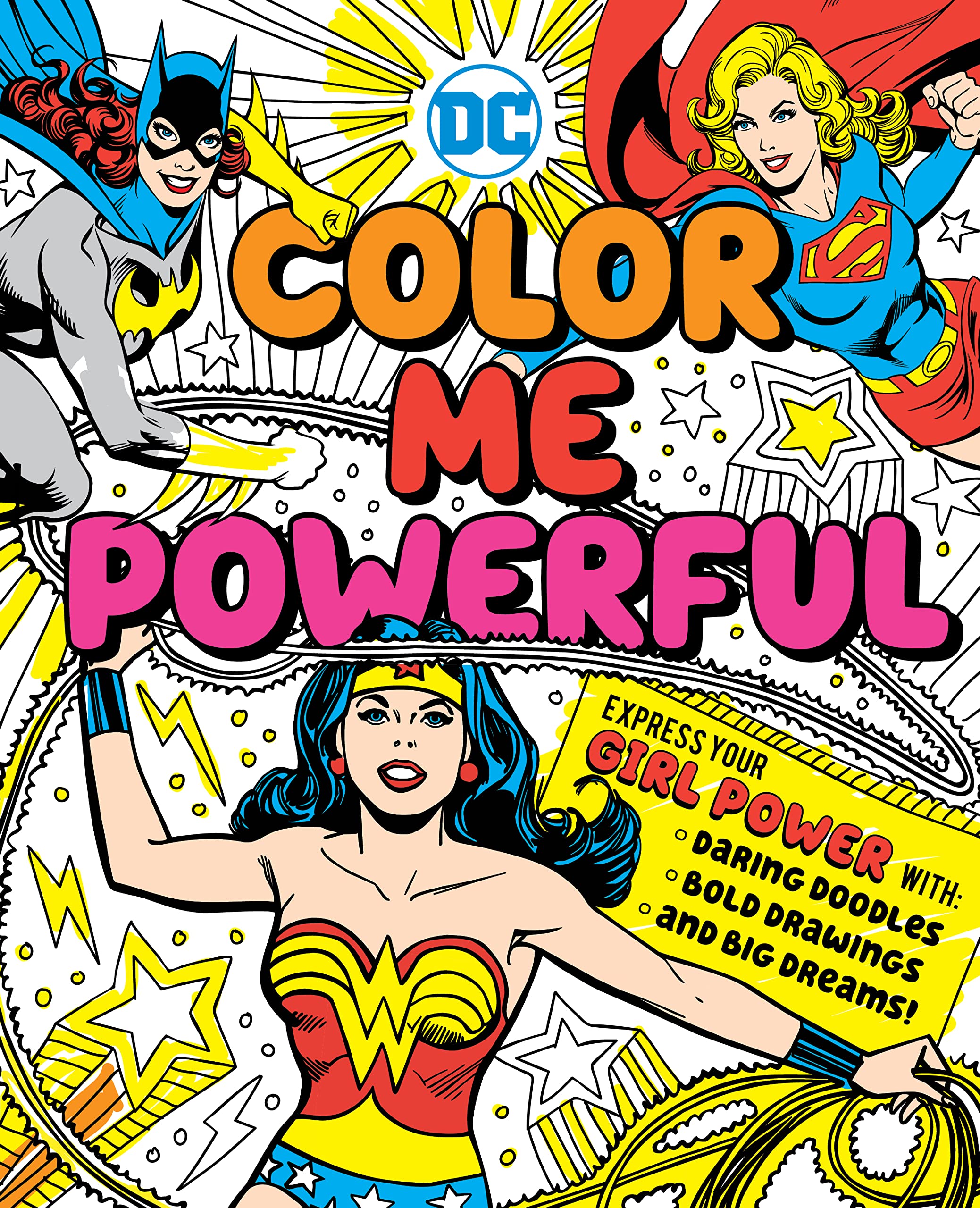 DC Super Heroes: Color Me Powerful! (20),Used