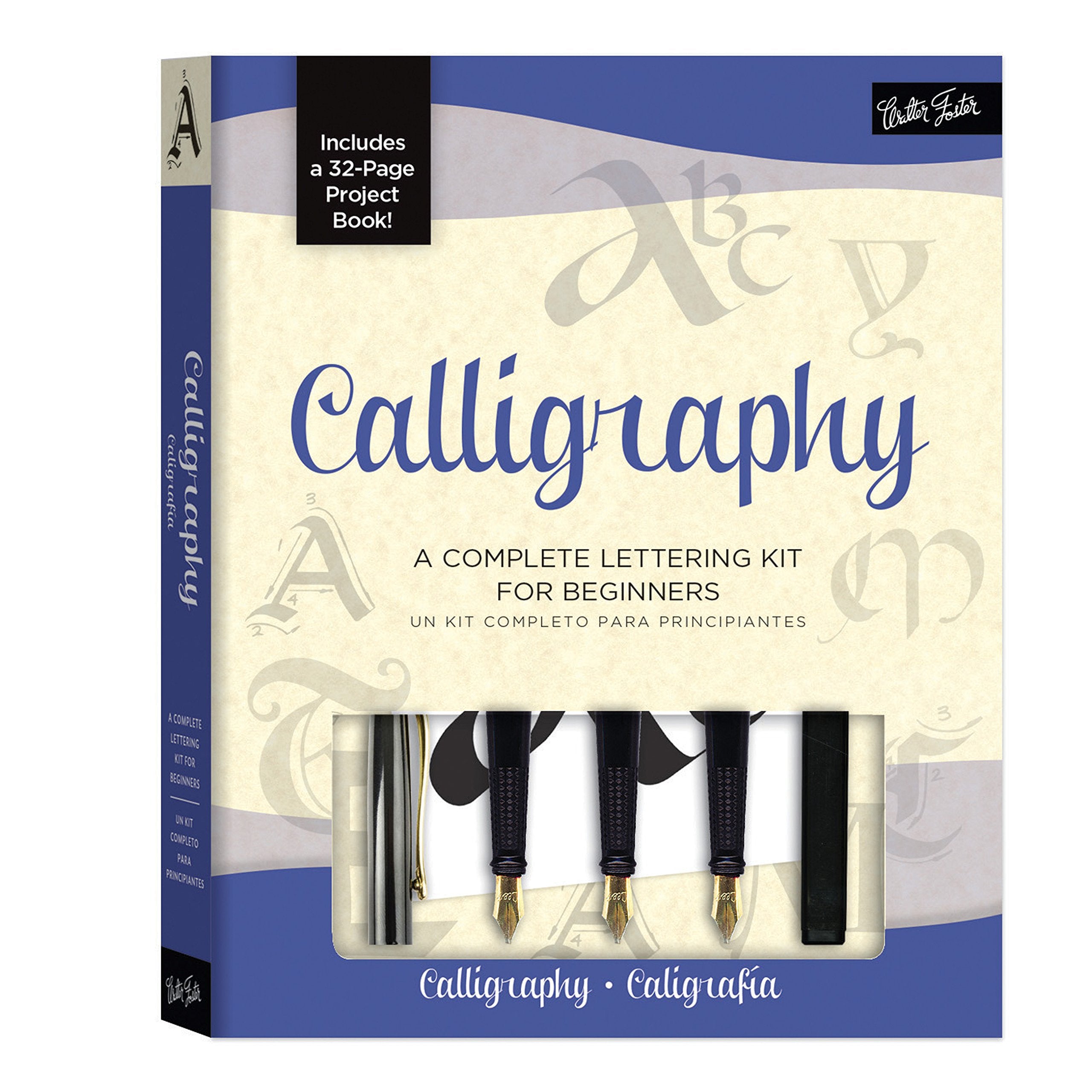 Calligraphy Kit: A complete kit for beginners,New