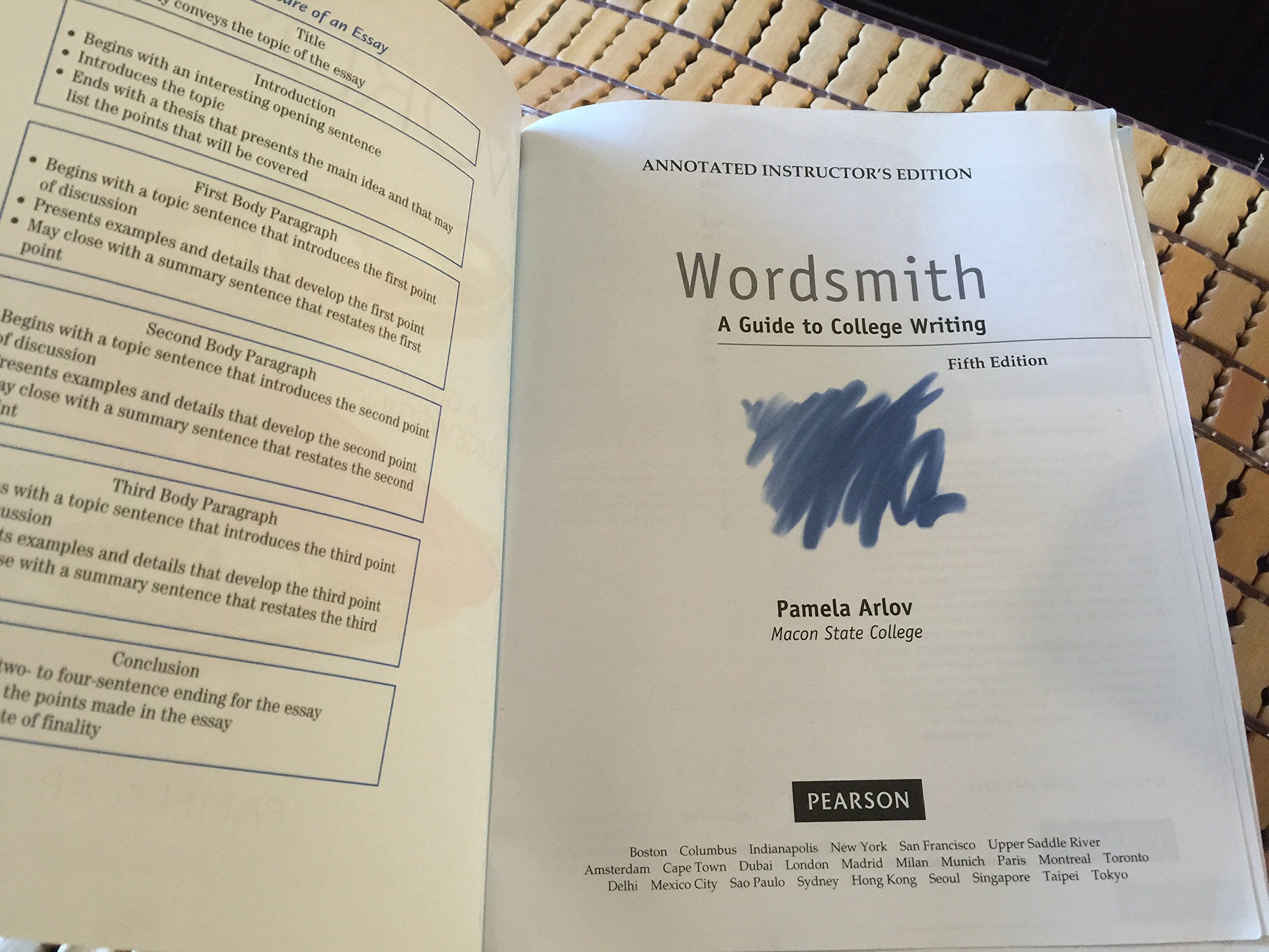 Wordsmith: A Guide to College Writing (5th Edition),Used