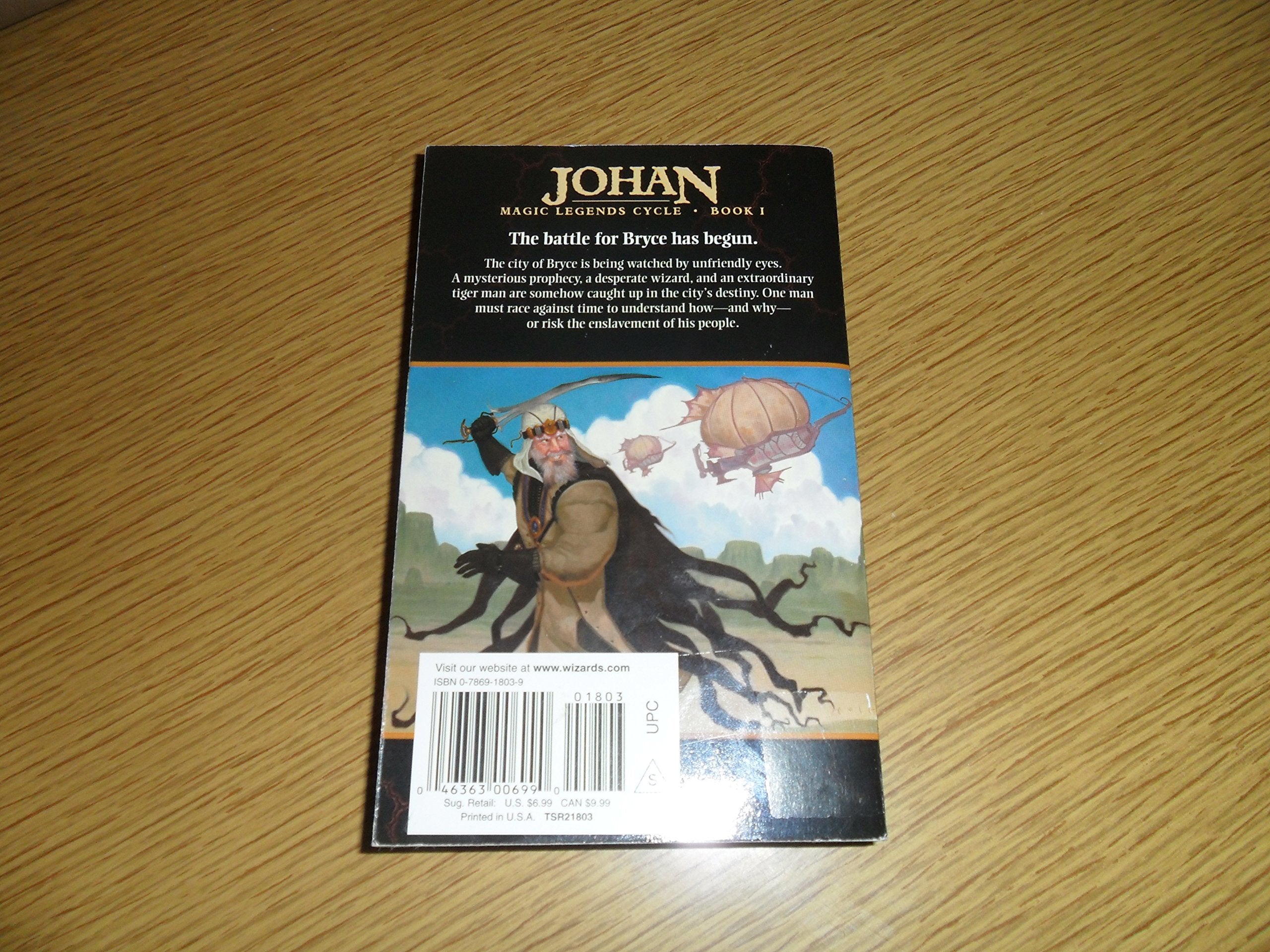 Johan (Magic Legends Cycle, Book 1) (Magic: The Gathering),Used