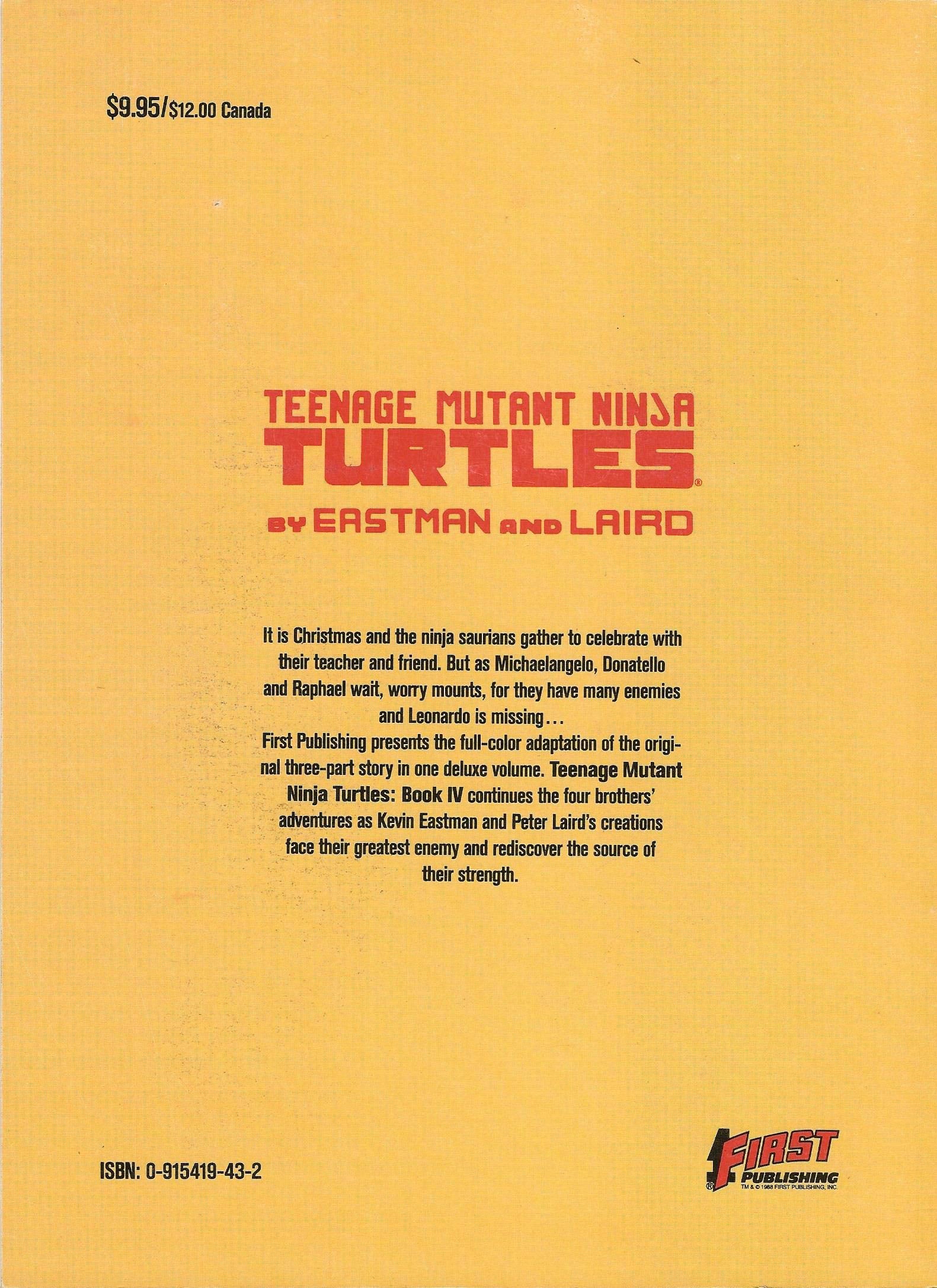 Teenage Mutant Ninja Turtles Iv,Used