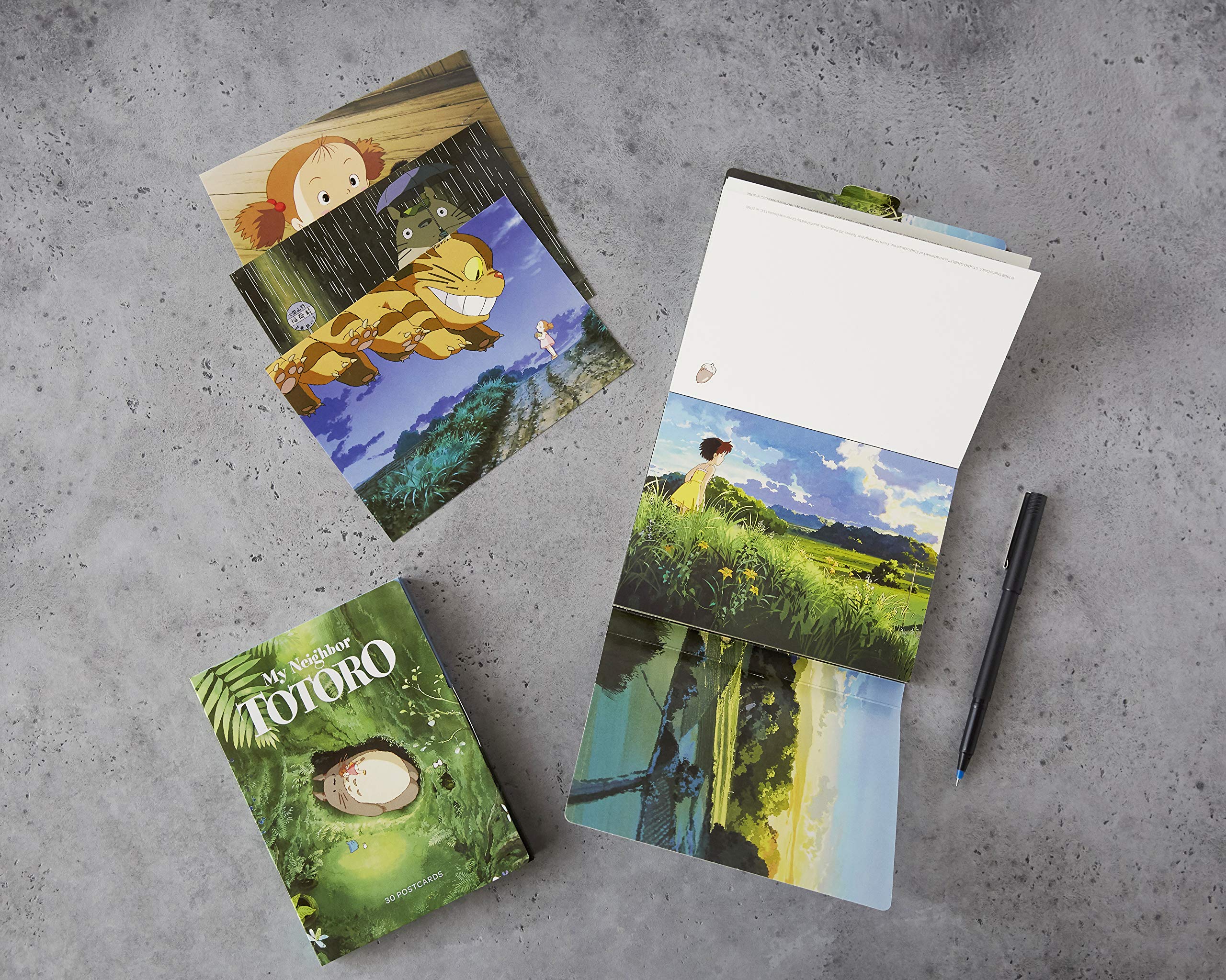 My Neighbor Totoro: 30 Postcards: (Anime Postcards, Japanese Animation Art Cards),New