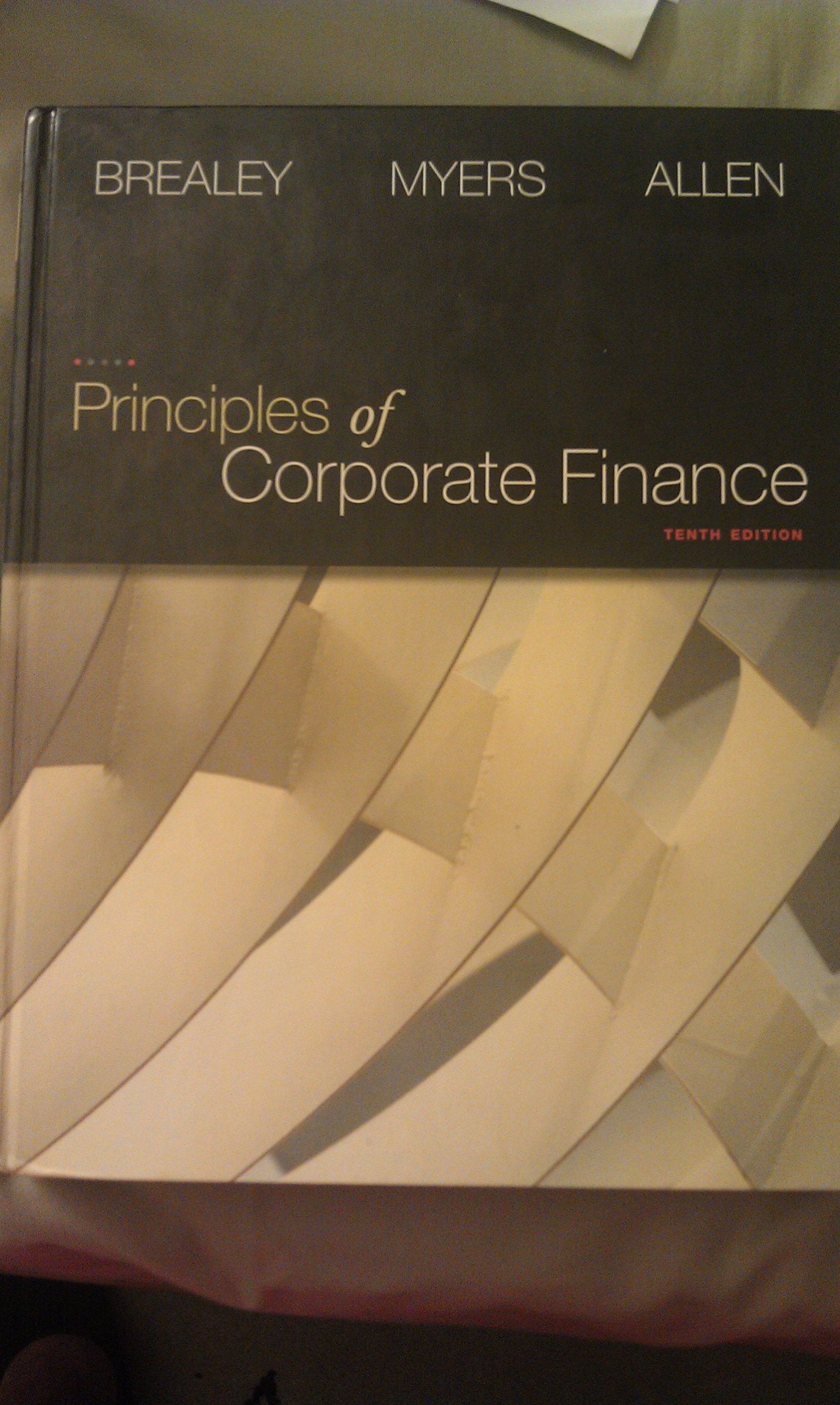 Principles of Corporate Finance (Finance, Insurance, and Real Estate),Used