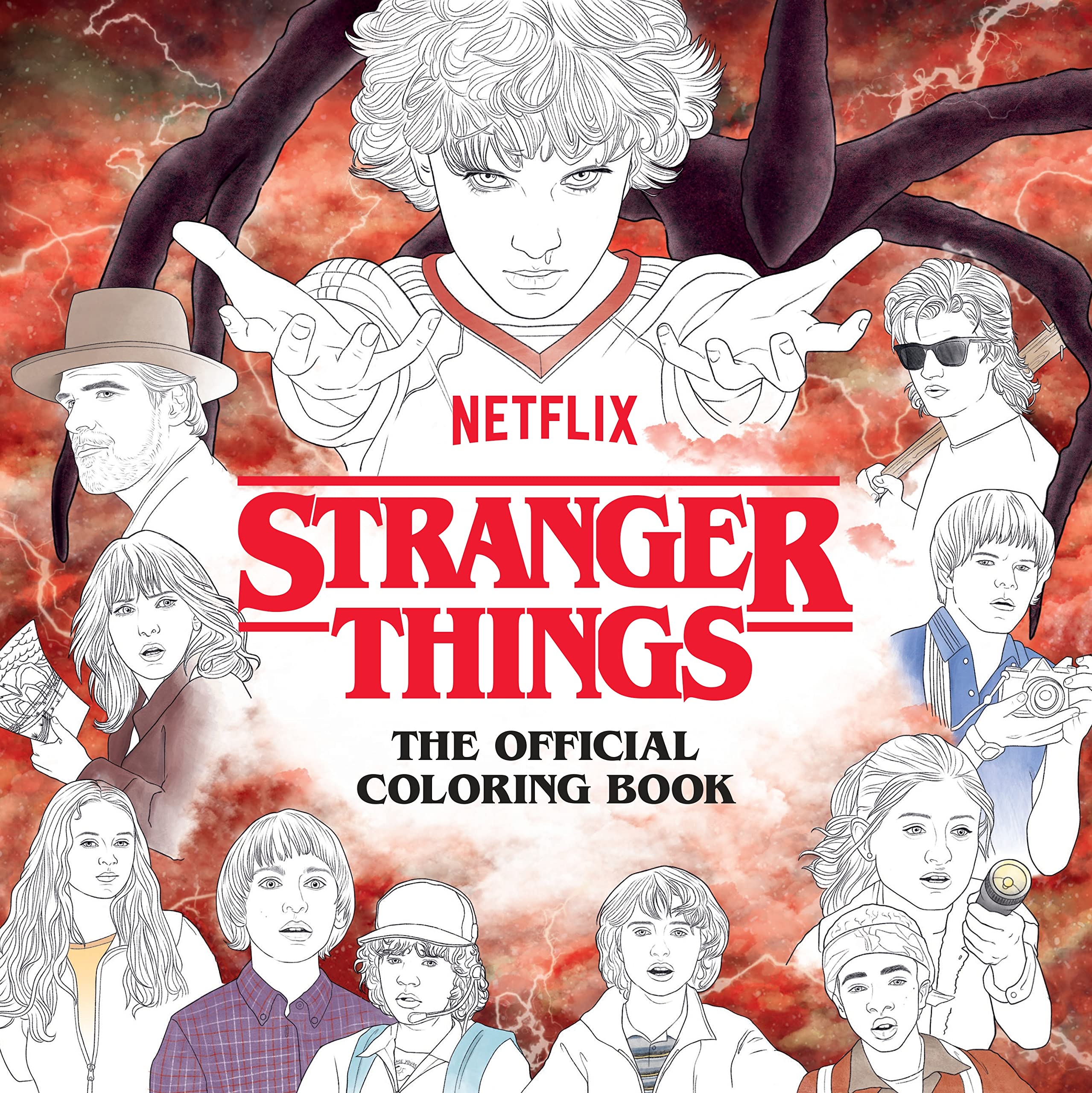 Stranger Things: The Official Coloring Book,Used