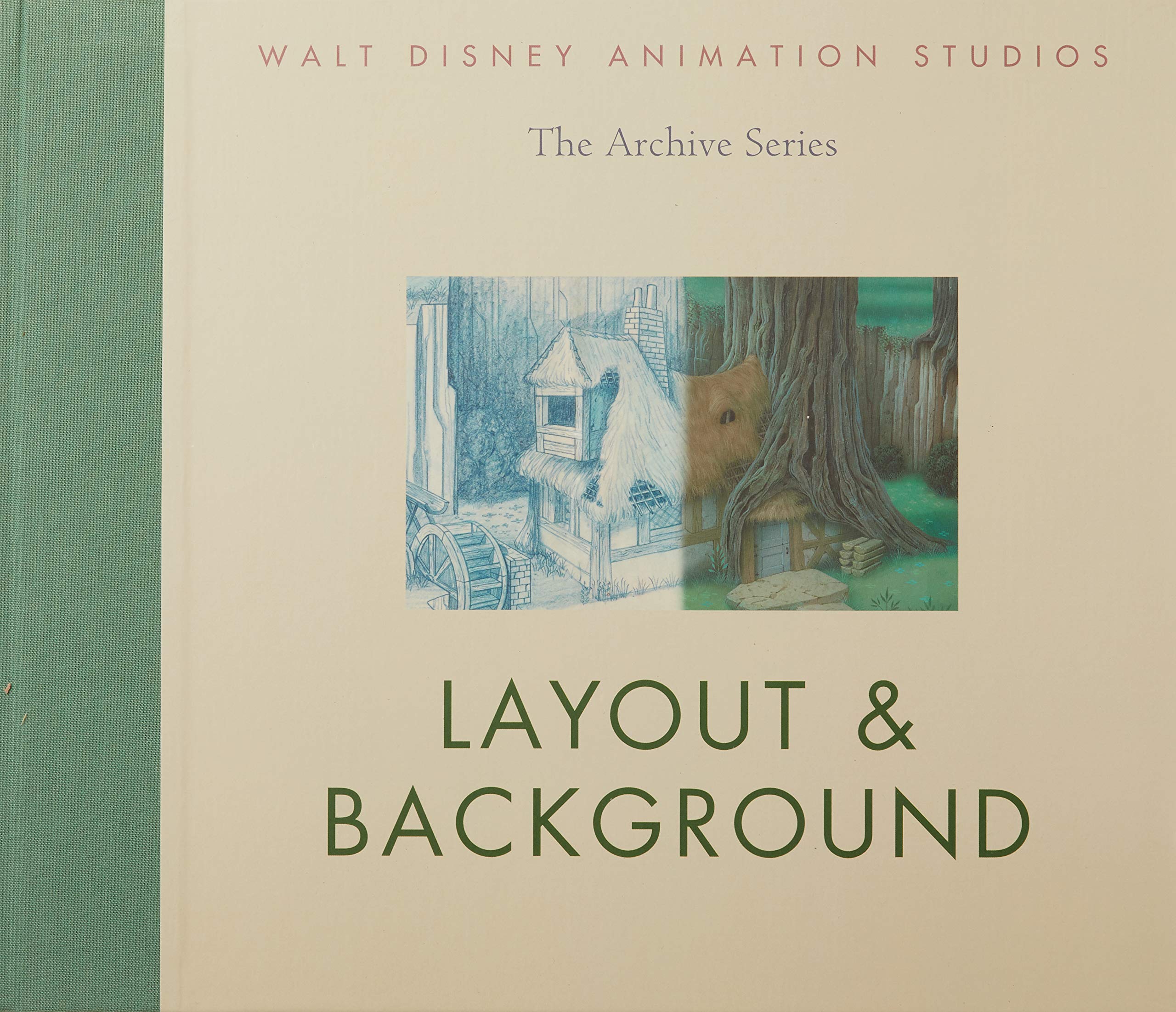 Walt Disney Animation Studios The Archive Series #4: Layout & Background,Used