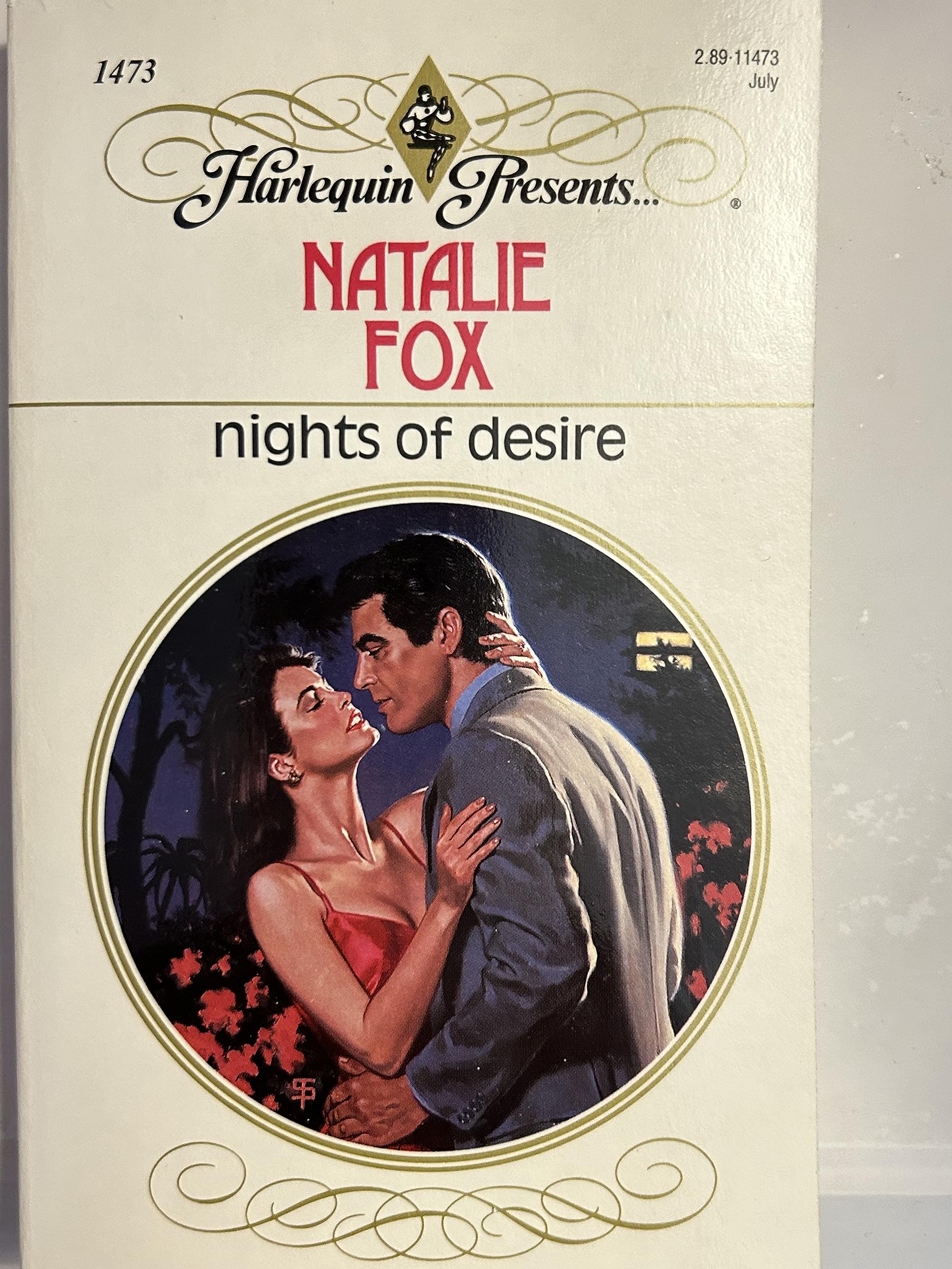 Nights Of Desire (Harlequin Presents, No. 1473),Used