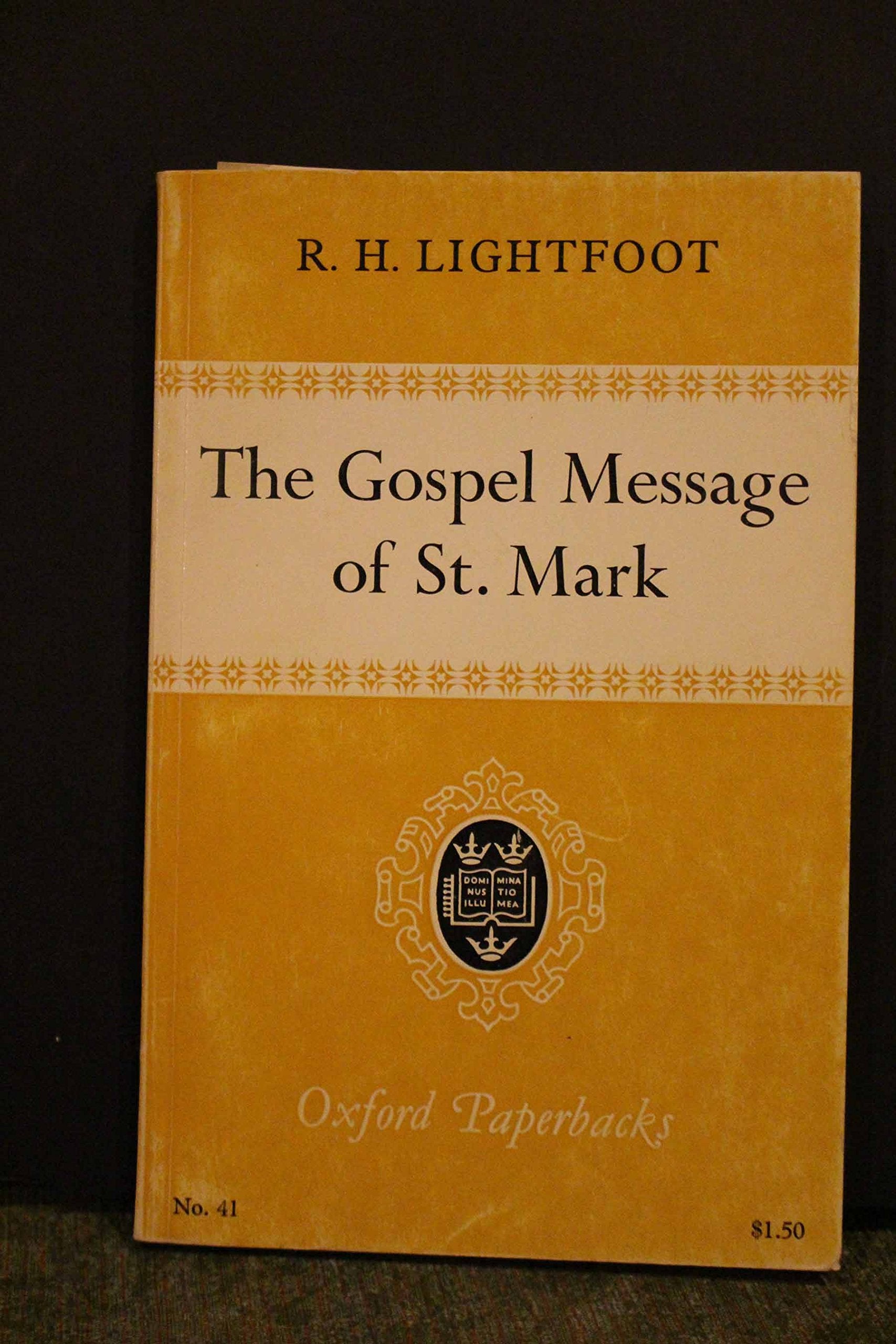 The Gospel Message Of St. Mark,Used