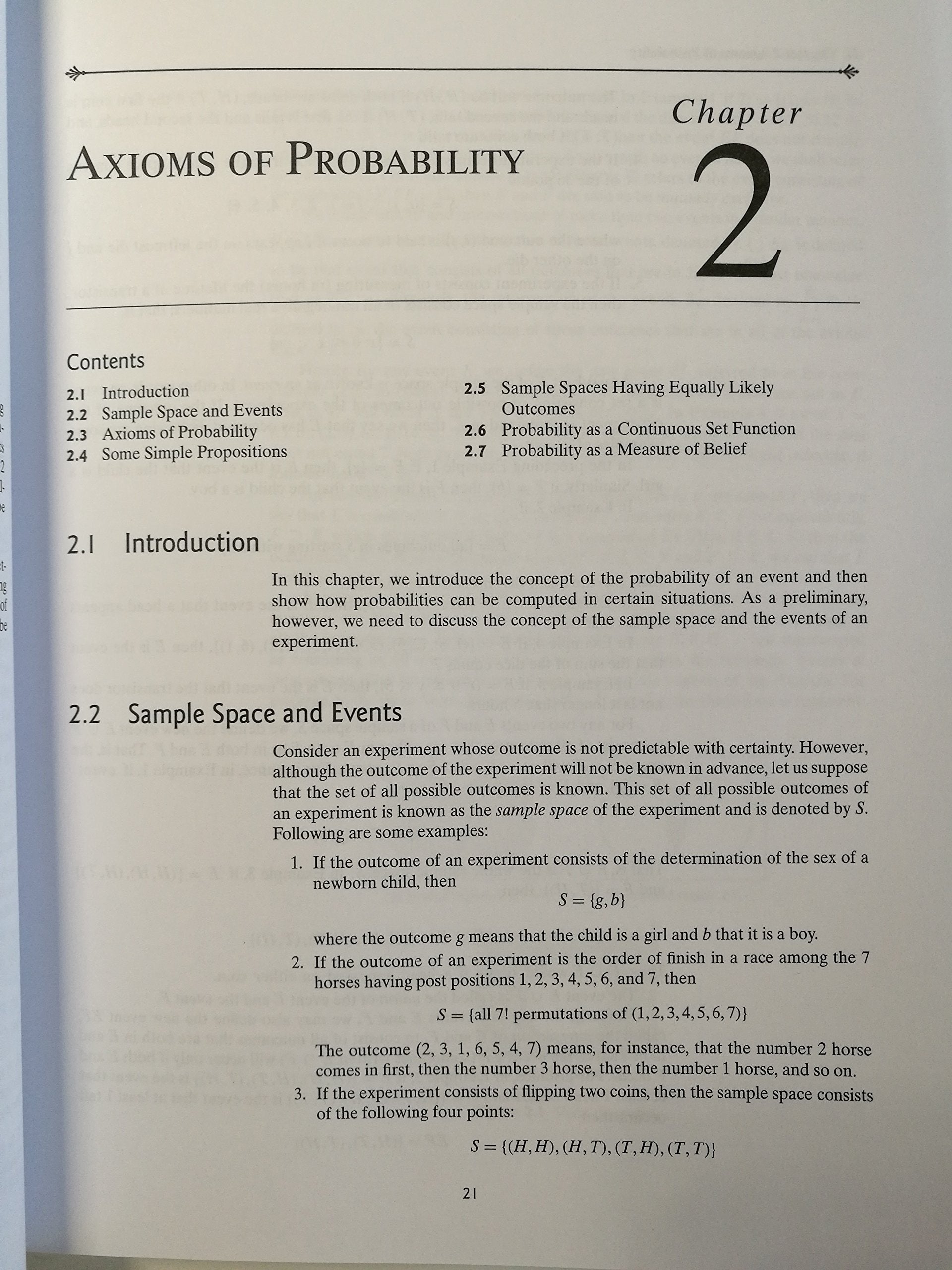 A First Course in Probability (8th Edition),New