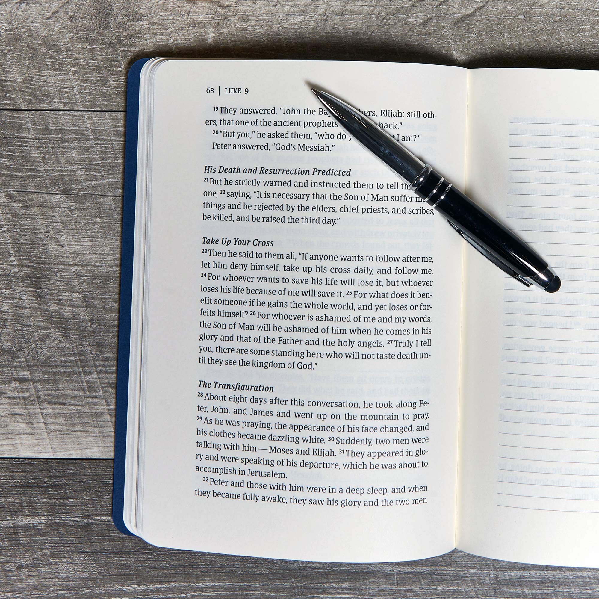 CSB Scripture Notebook, Luke: Read. Reflect. Respond.,Used