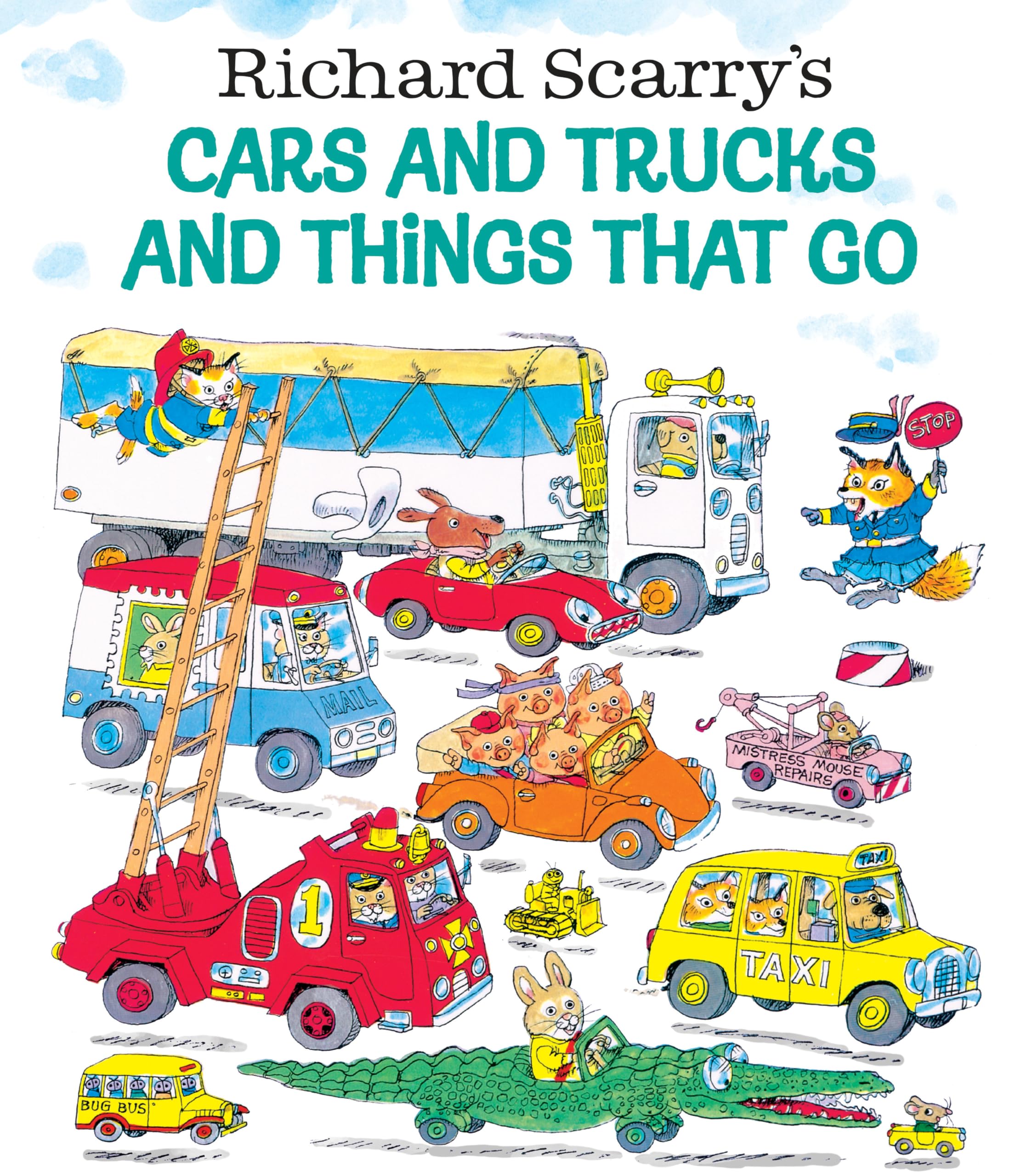 Richard Scarry's Cars and Trucks and Things That Go,Used