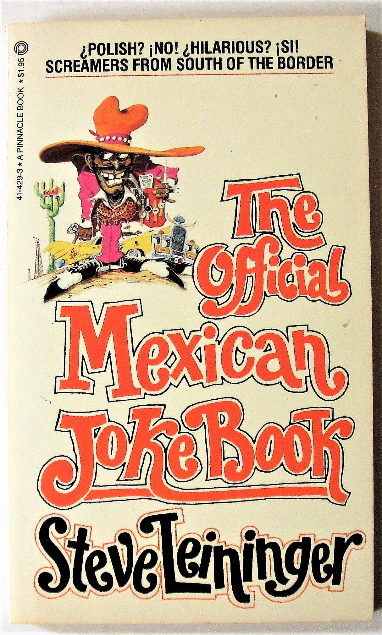 The Official Mexican Joke Book,Used