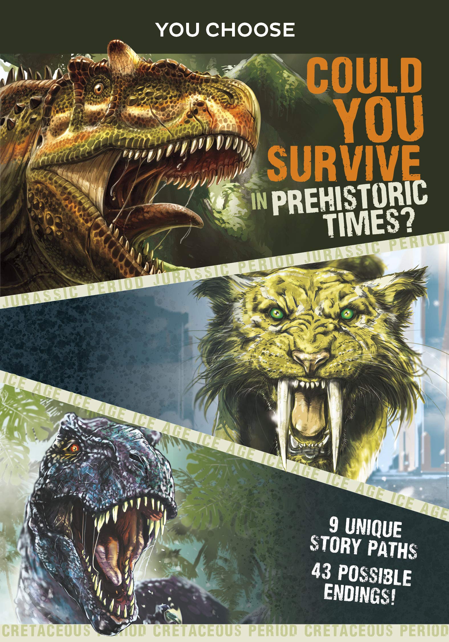 You Choose Prehistoric Survival Collection,Used