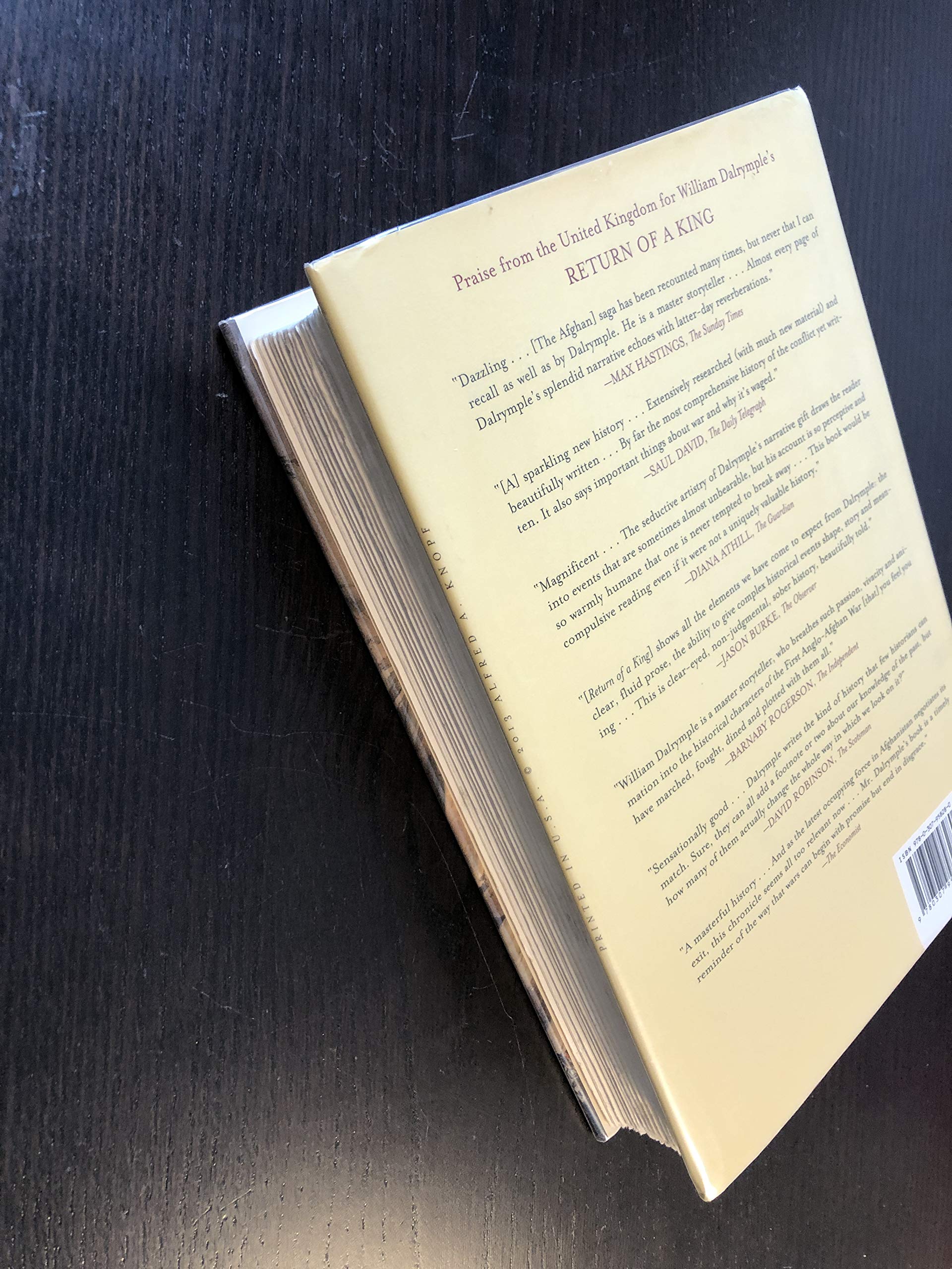 Return of a King: The Battle for Afghanistan, 183942,Used