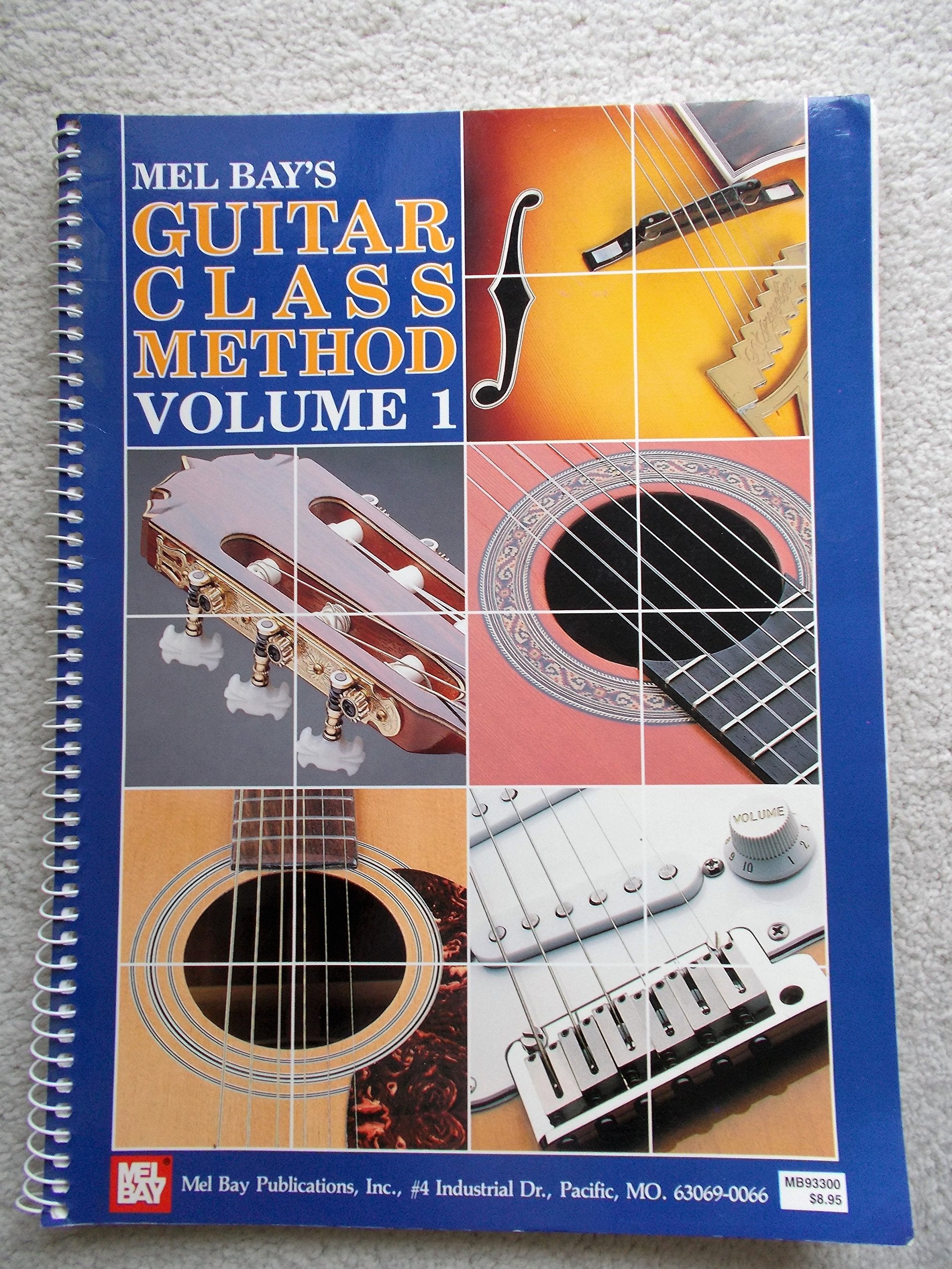 Mel Bay Guitar Class Method Volume 1,Used