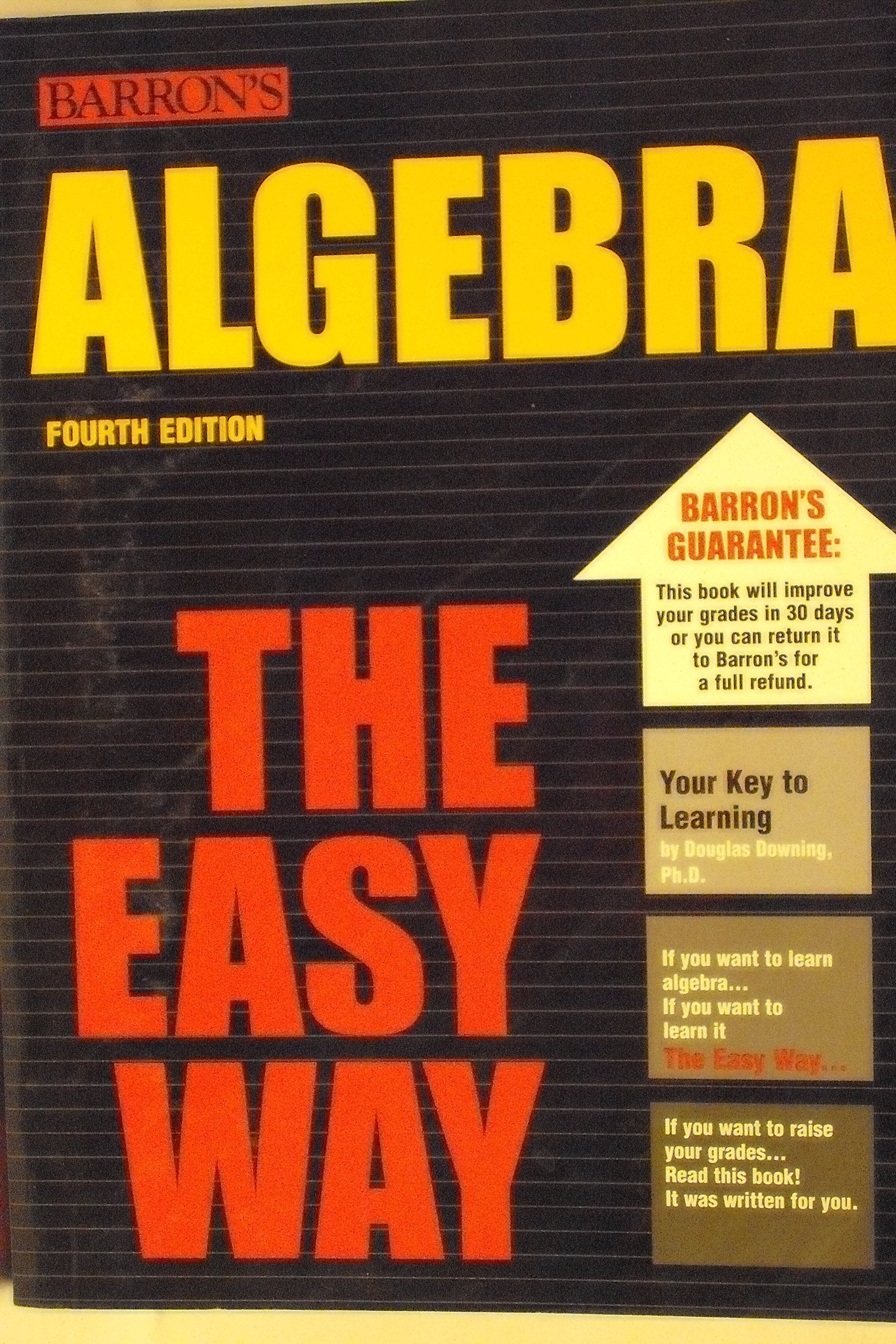 Algebra the Easy Way (Barron's Easy Series),New