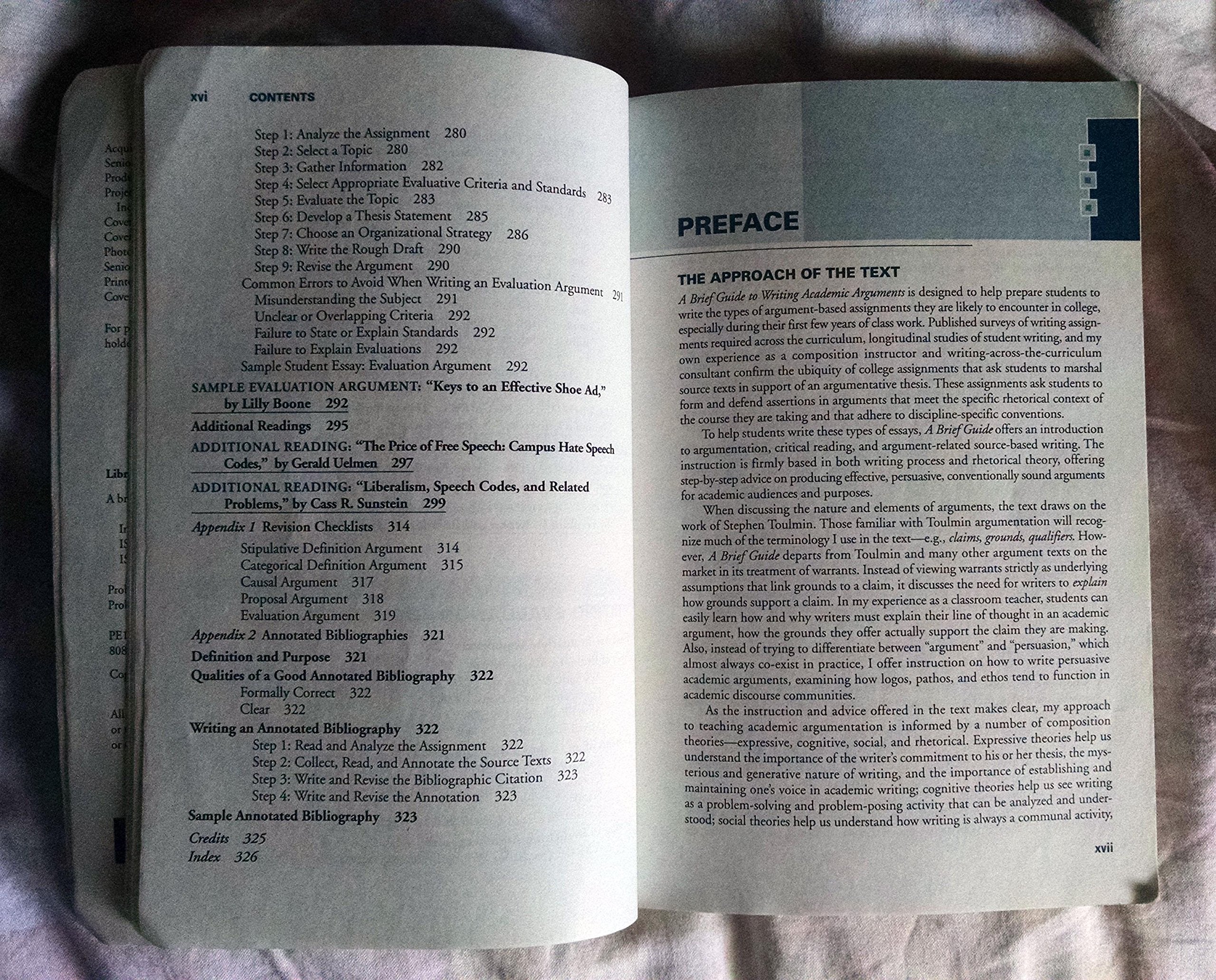 Brief Guide to Writing Academic Arguments, A,Used