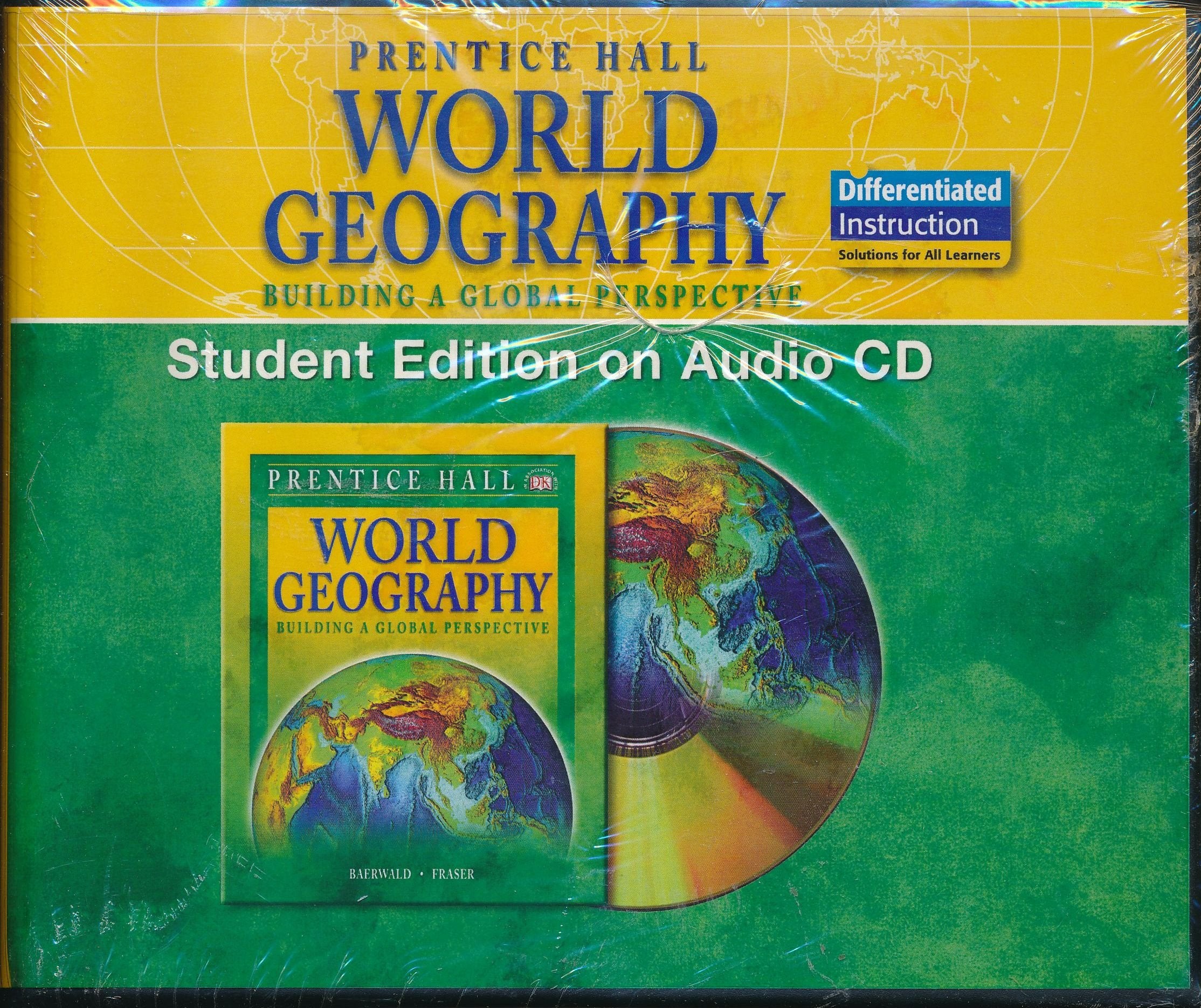 World Geography Student Edition on Audio CD,Used
