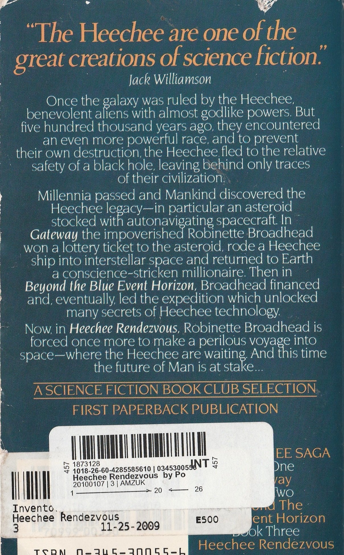 Heechee Rendezvous,Used