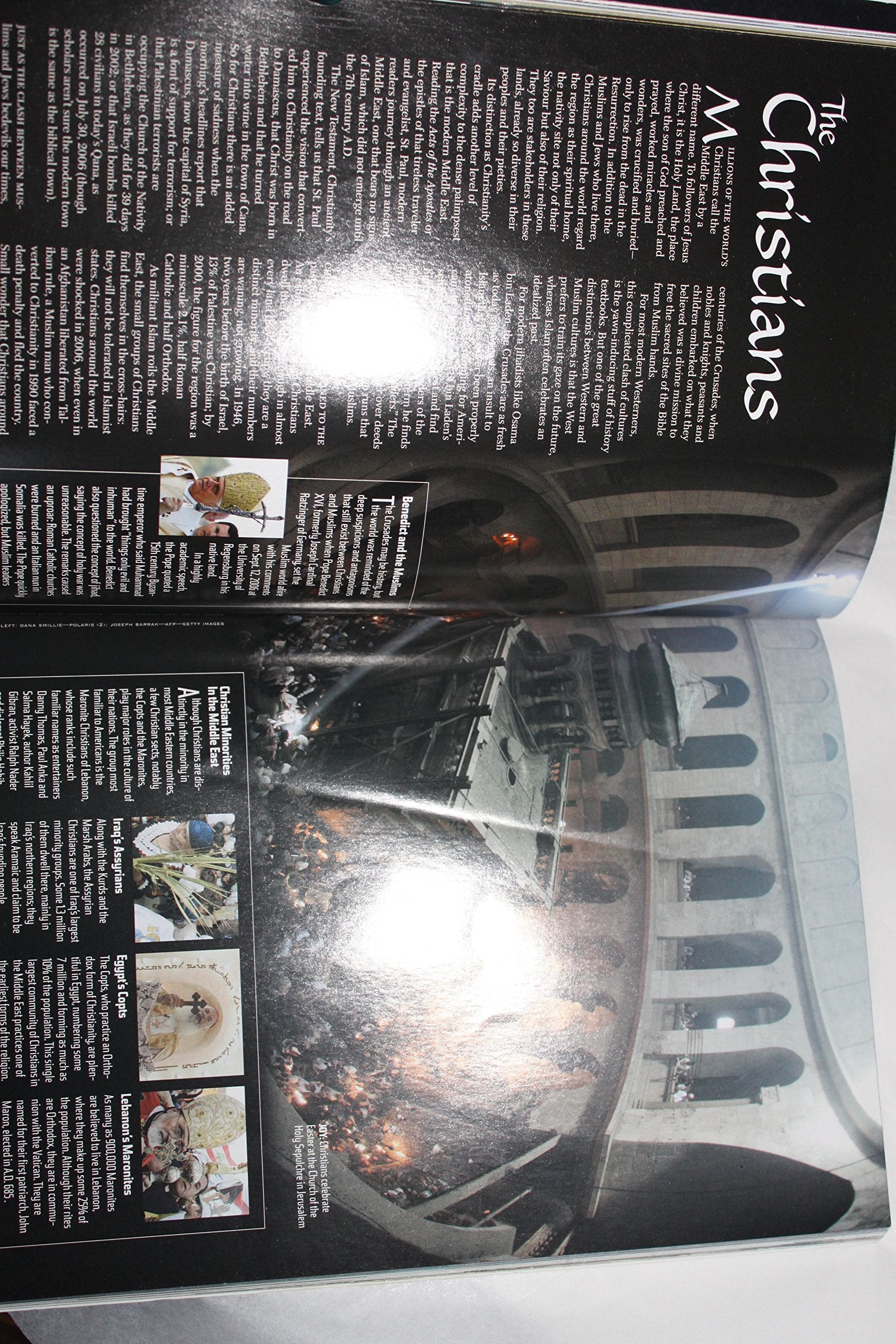Time: The Middle East: The History, the Conflict, the Culture, the Faiths,Used