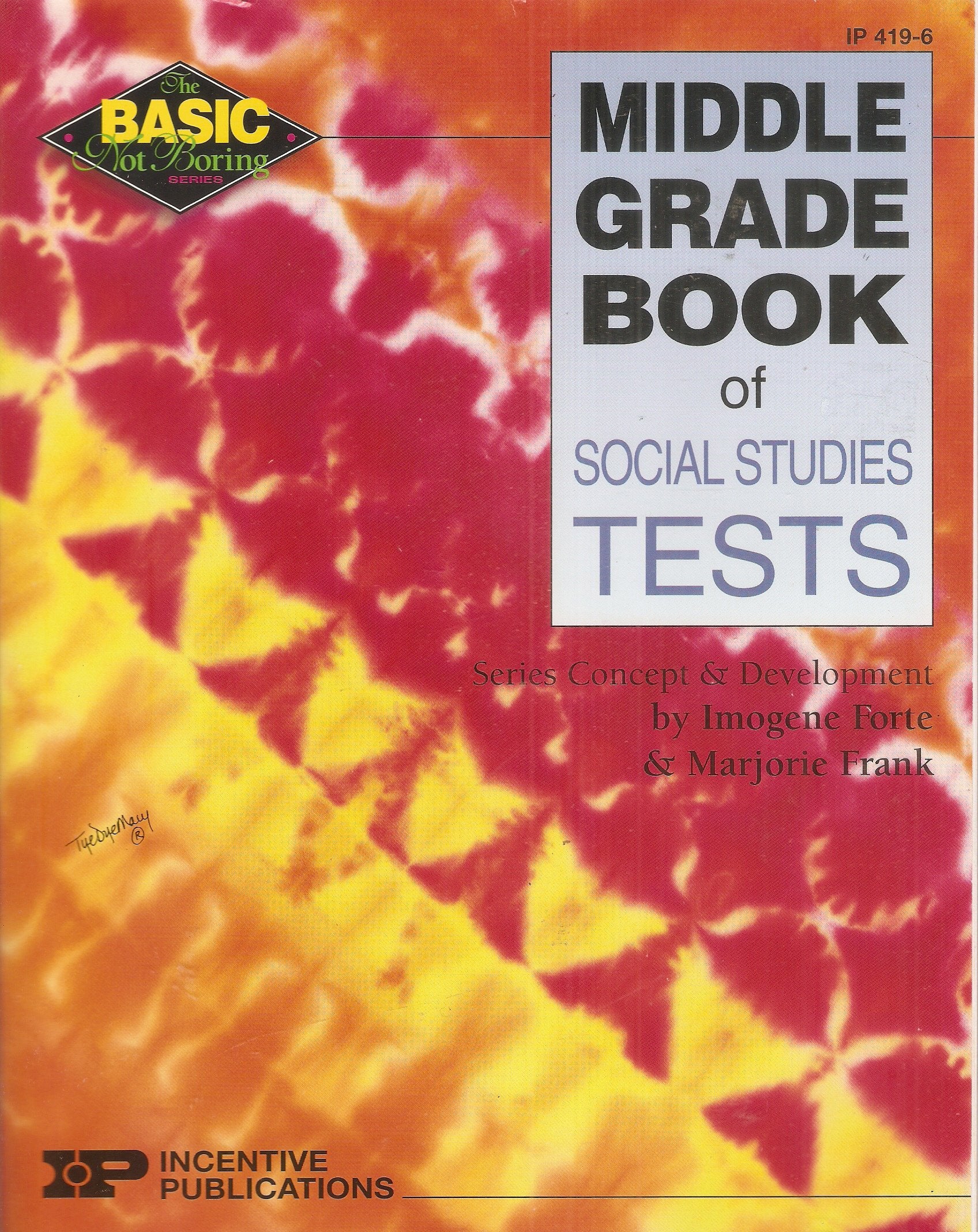 Bnb Middle Grade Book of Social Studies Tests,Used