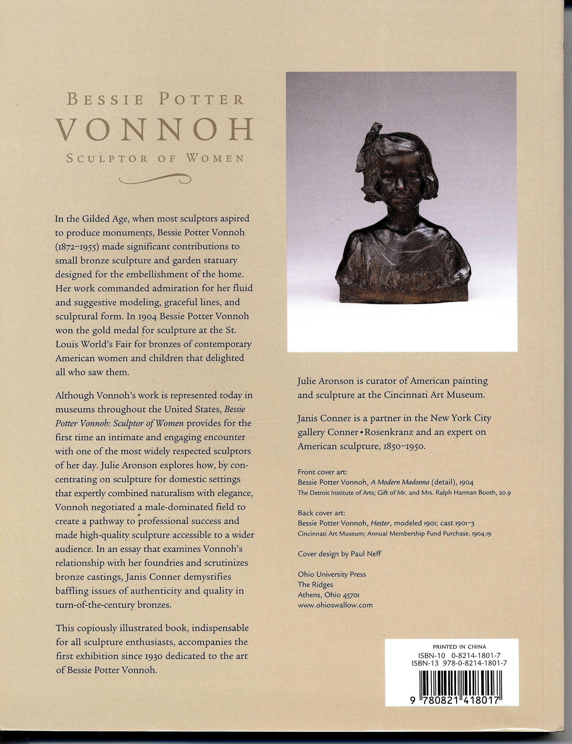 Bessie Potter Vonnoh: Sculptor Of Women,New