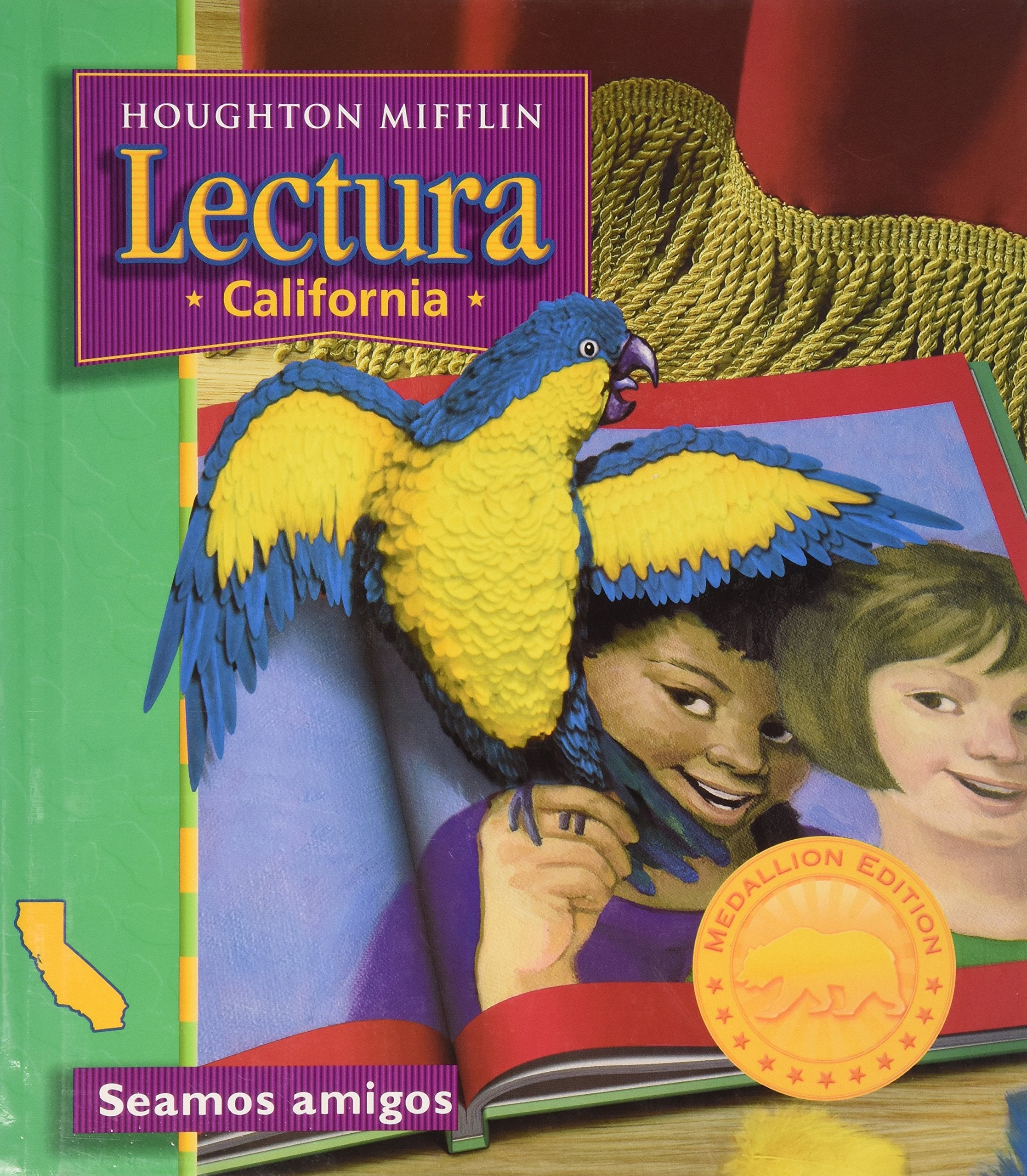 Anna Allen Faces the White Dragon Level 1.2: Houghton Mifflin Reading Spanish California (Spanish Edition),Used