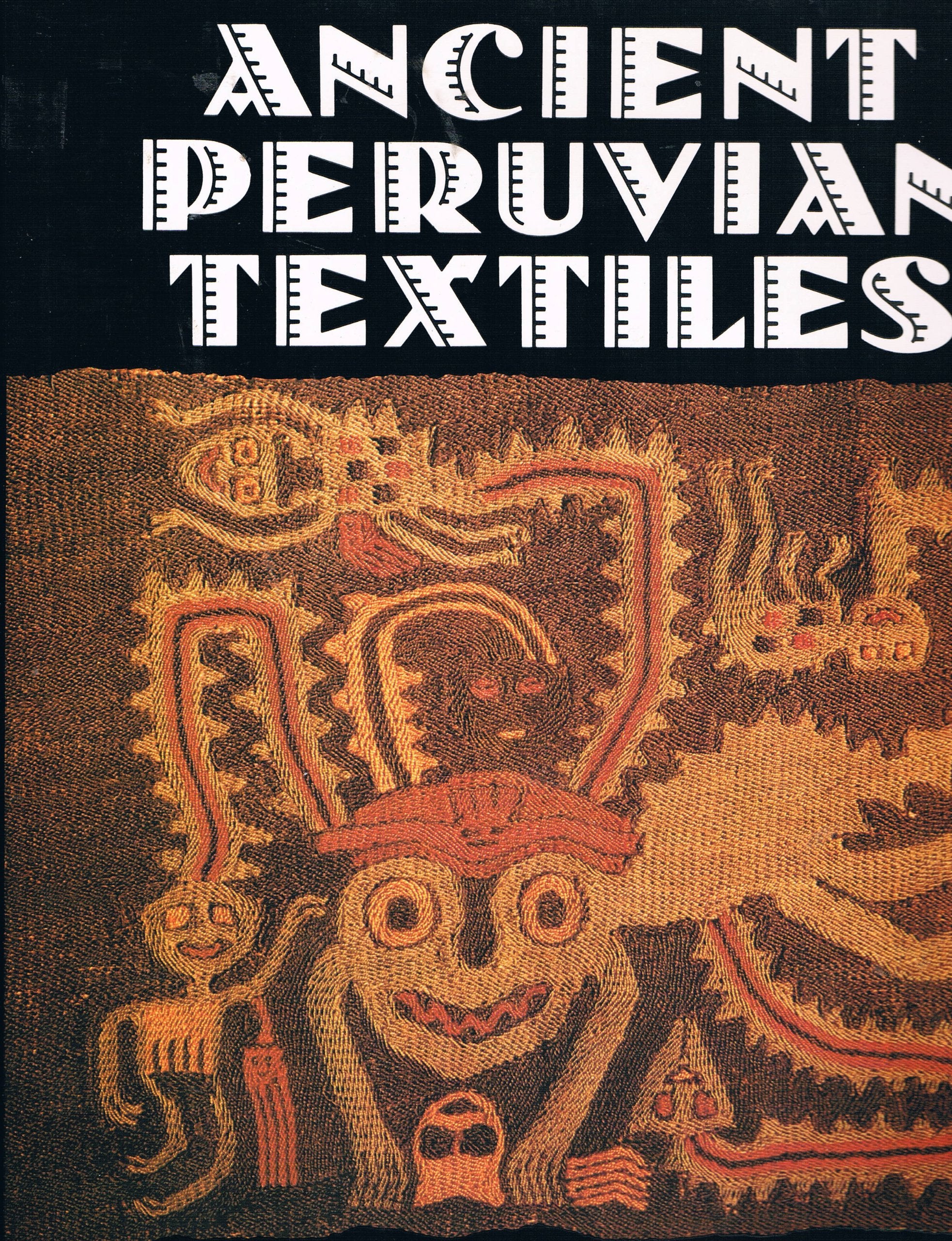 Ancient Peruvian Textiles (English And German Edition),Used