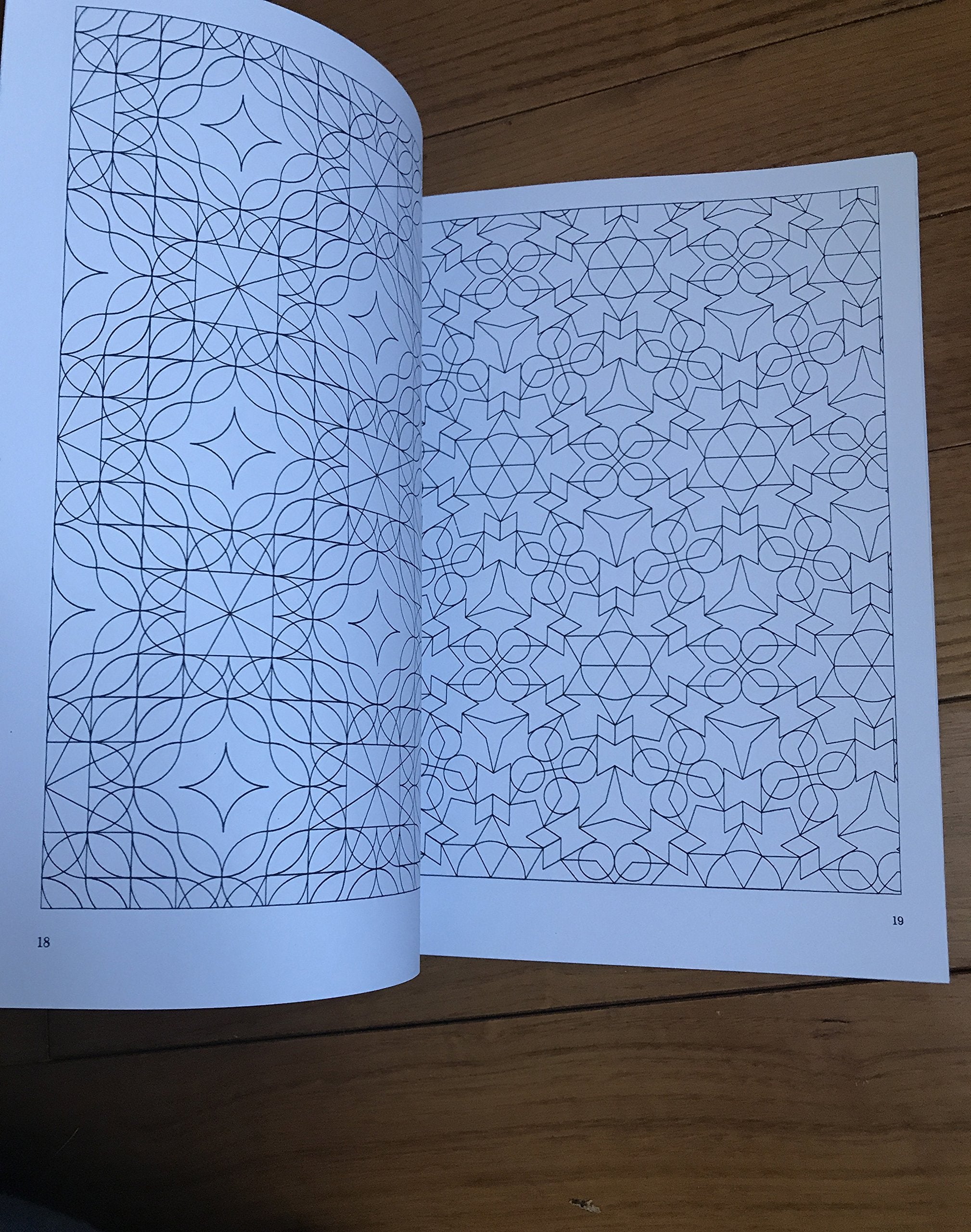 Geometric Allover Patterns (Dover Pictorial Archive),Used